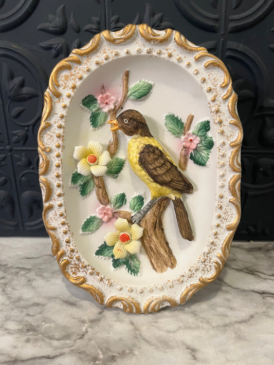Homo Finch Wall Plaque