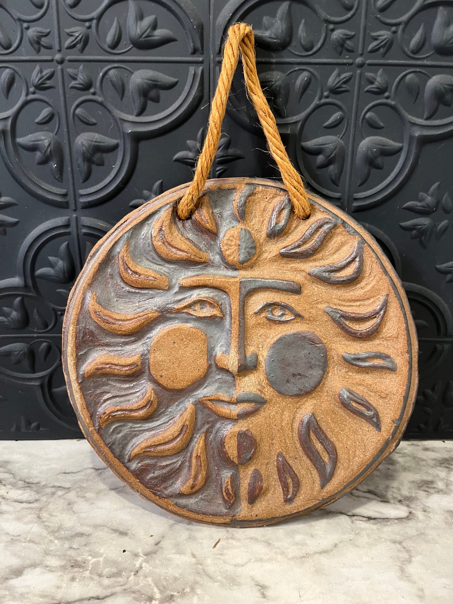 Sun Pottery Wall Hanging