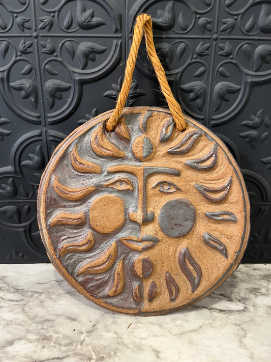 Sun Pottery Wall Hanging