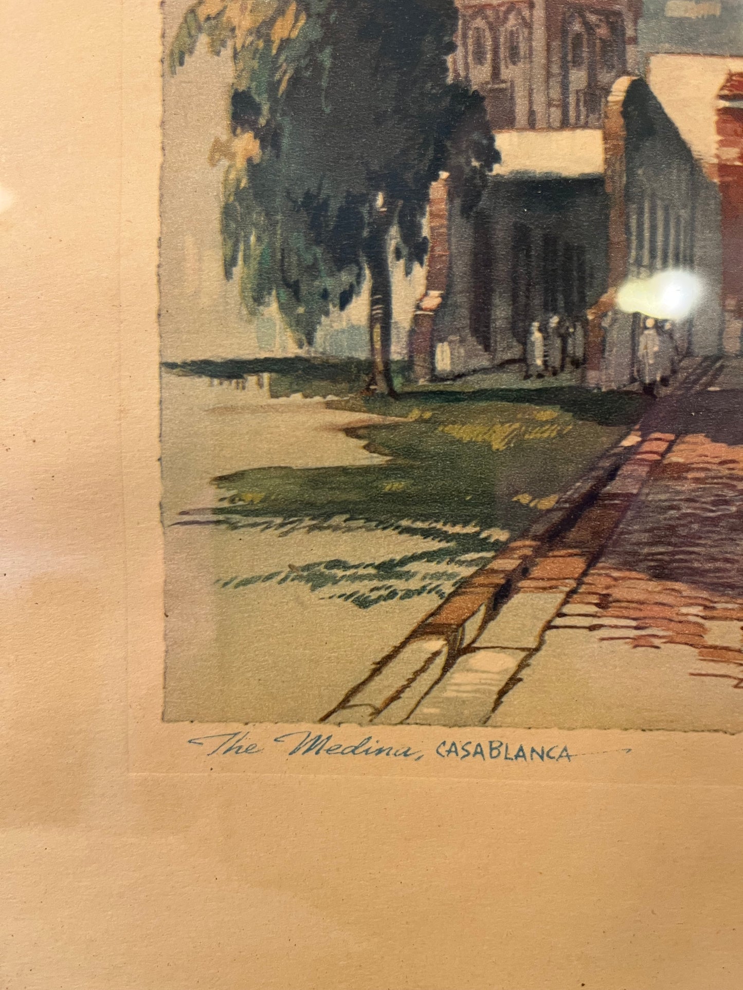 Print of The Koutoubia, Marrakech Frame