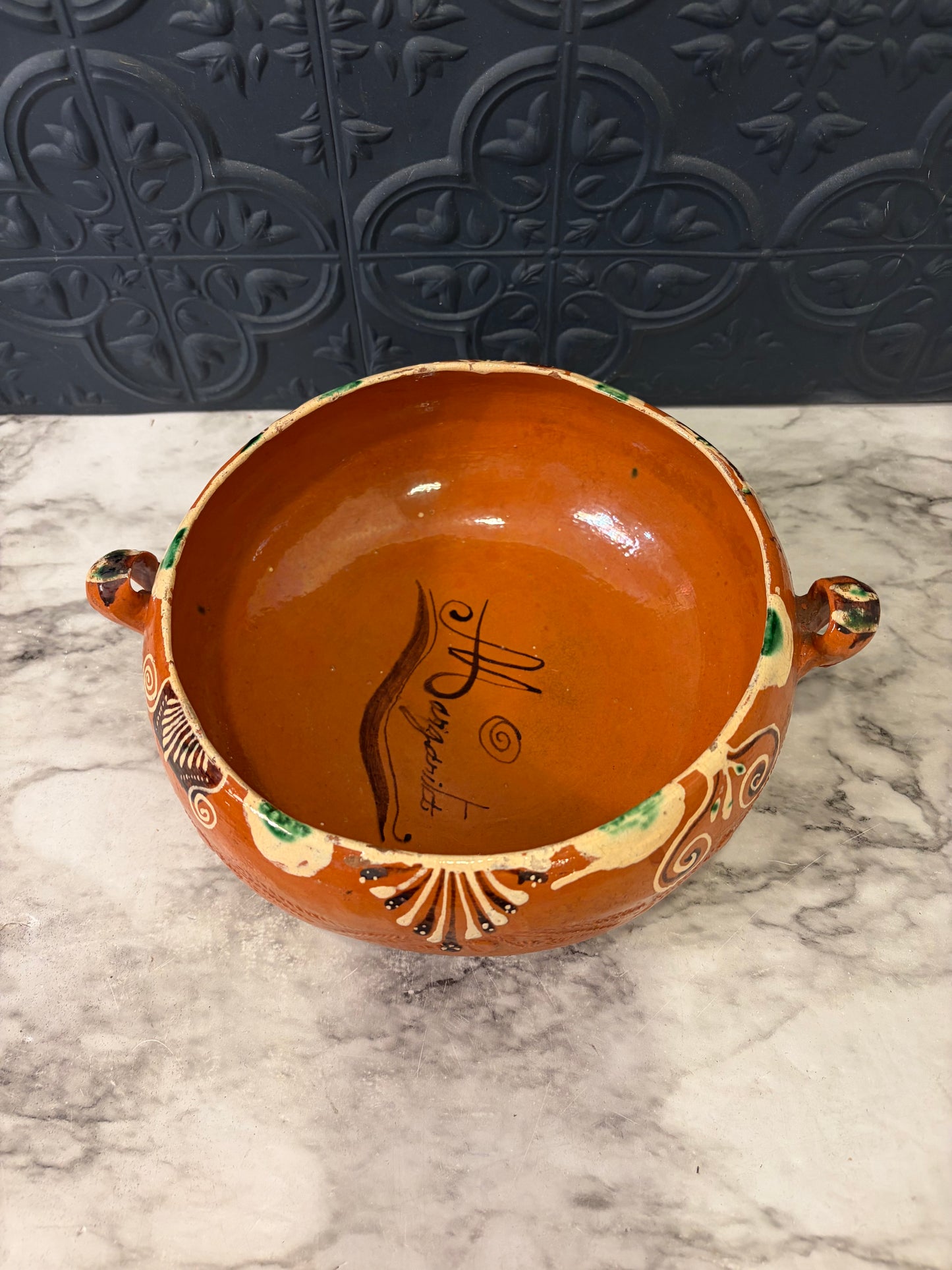 Red Clay Mexican Bowl