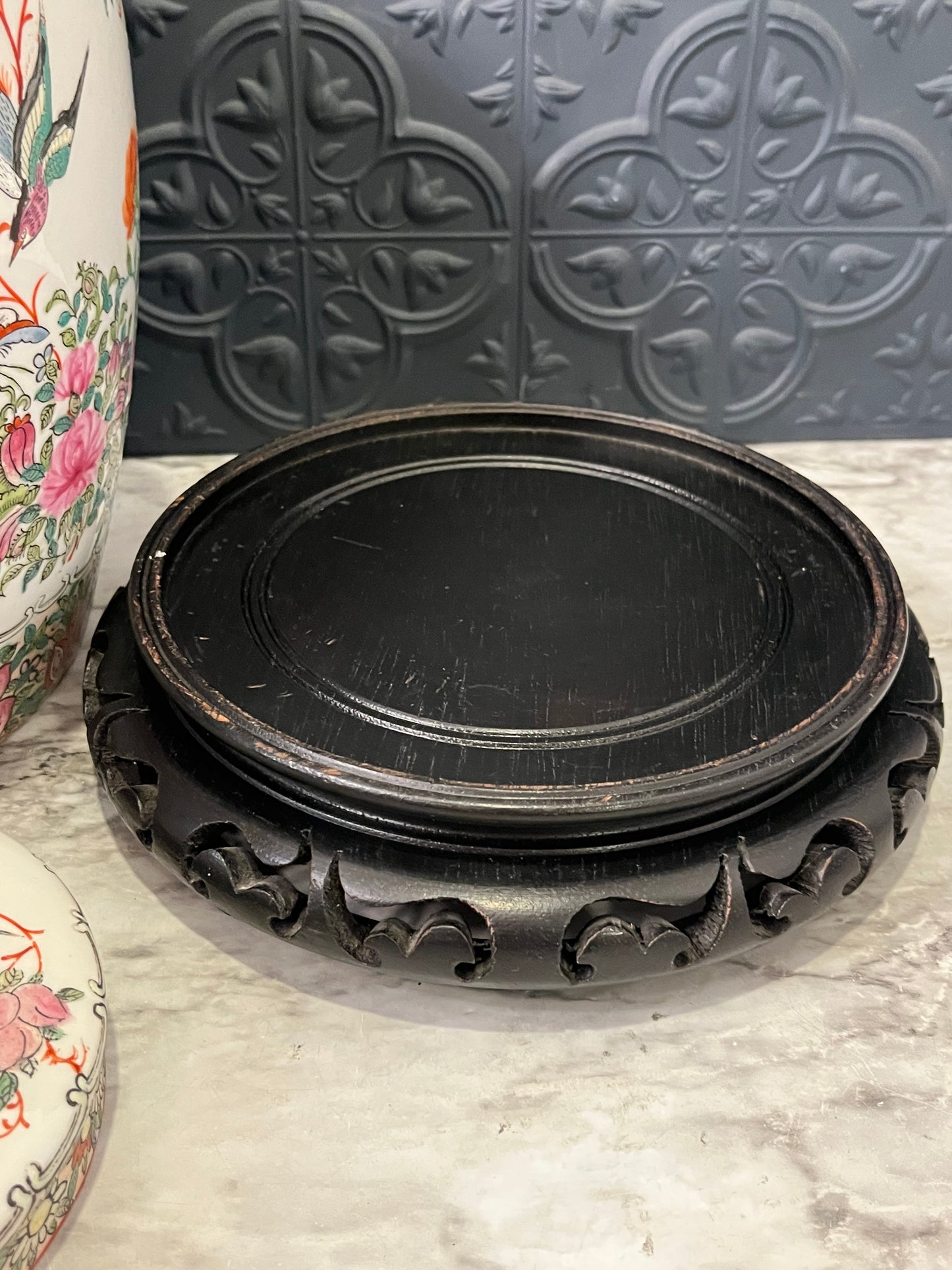 Chinese Rose Ginger Jar