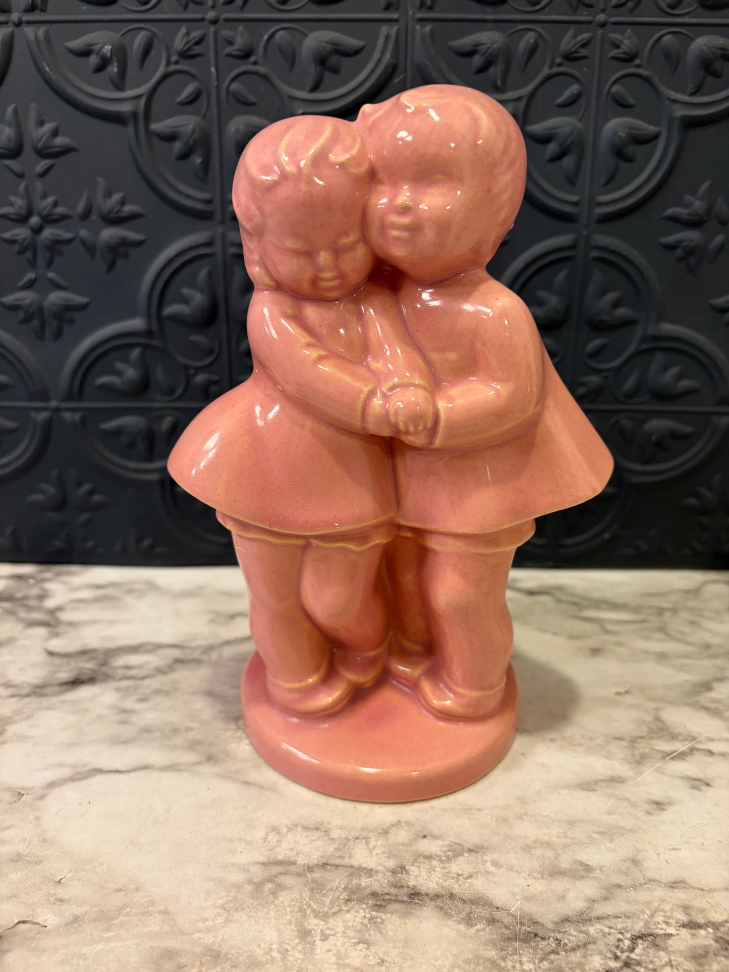 Pink Girl and Boy Sweetheart Planter