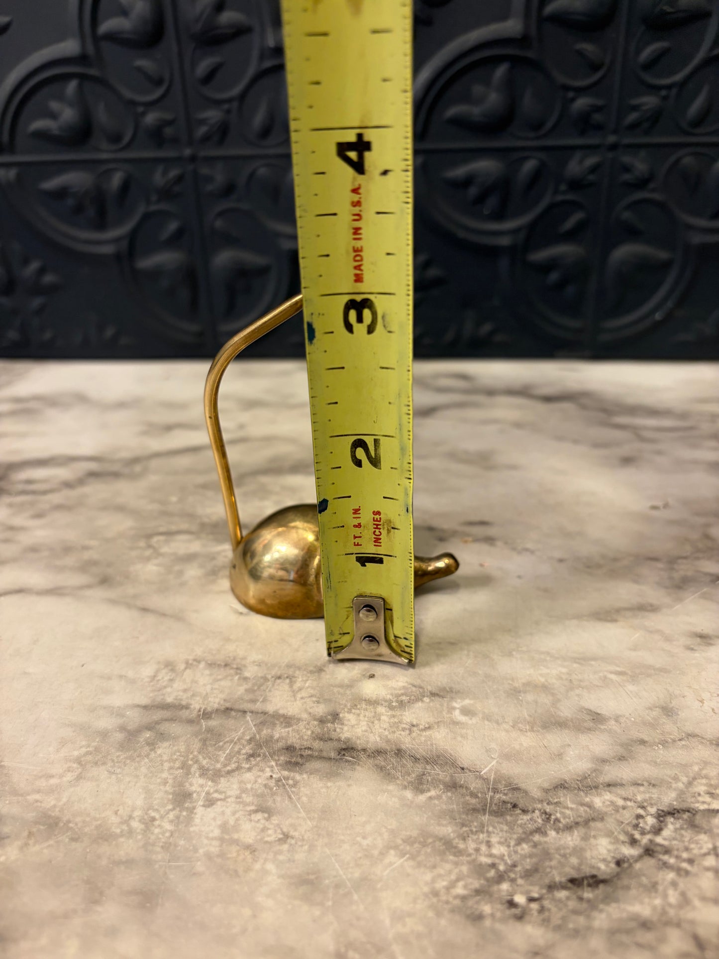 Brass Mouse 3"