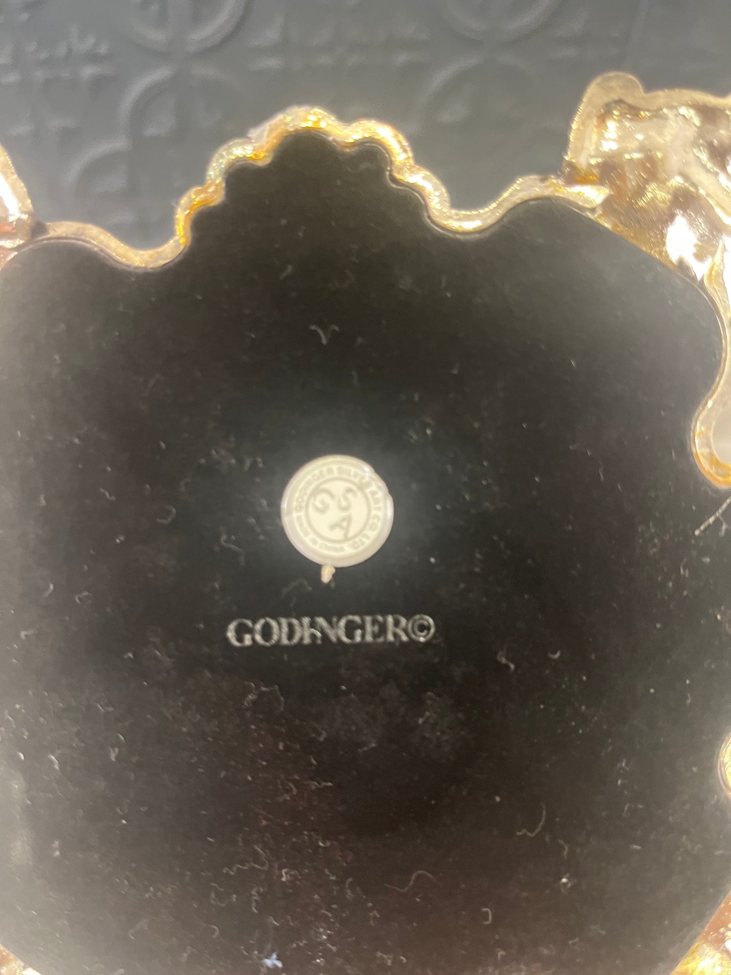 Godinger Silver Plate Rococo Style Candle Holders x2