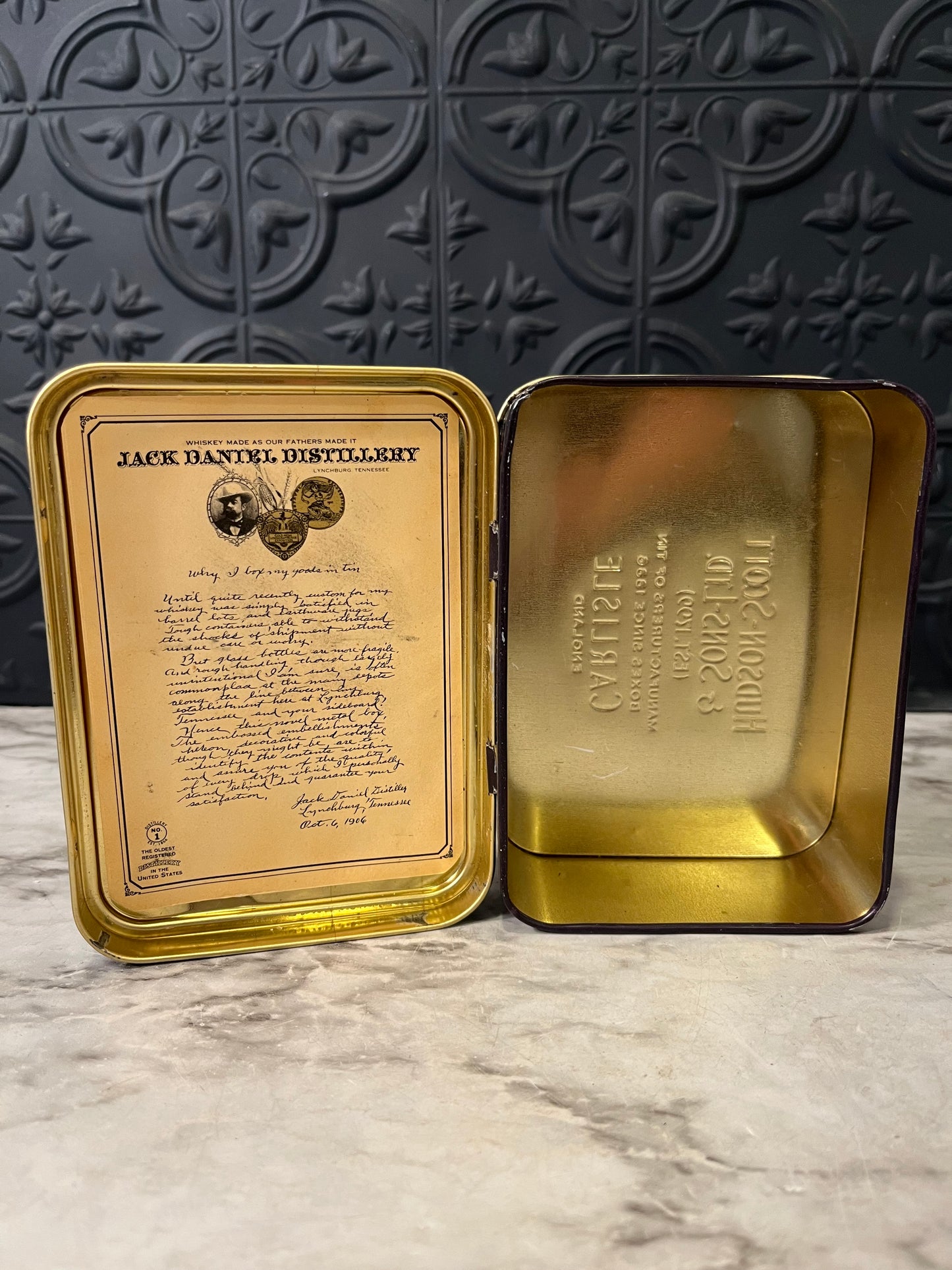 Jack Daniels Tin