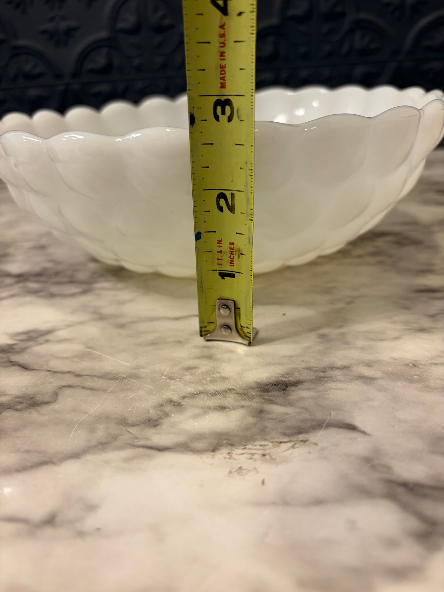 Anchor Hocking Milkglass Bubble Bowl