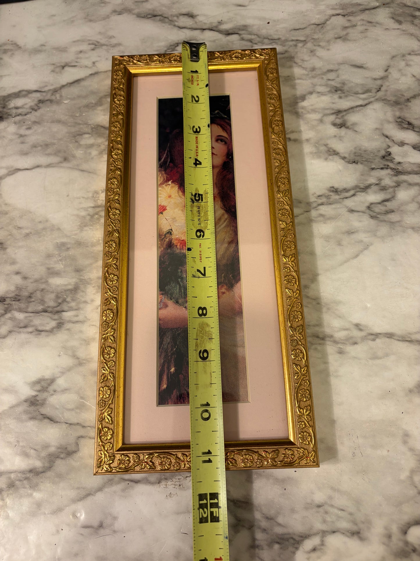 Lost in the Moment Gold Framed Lady