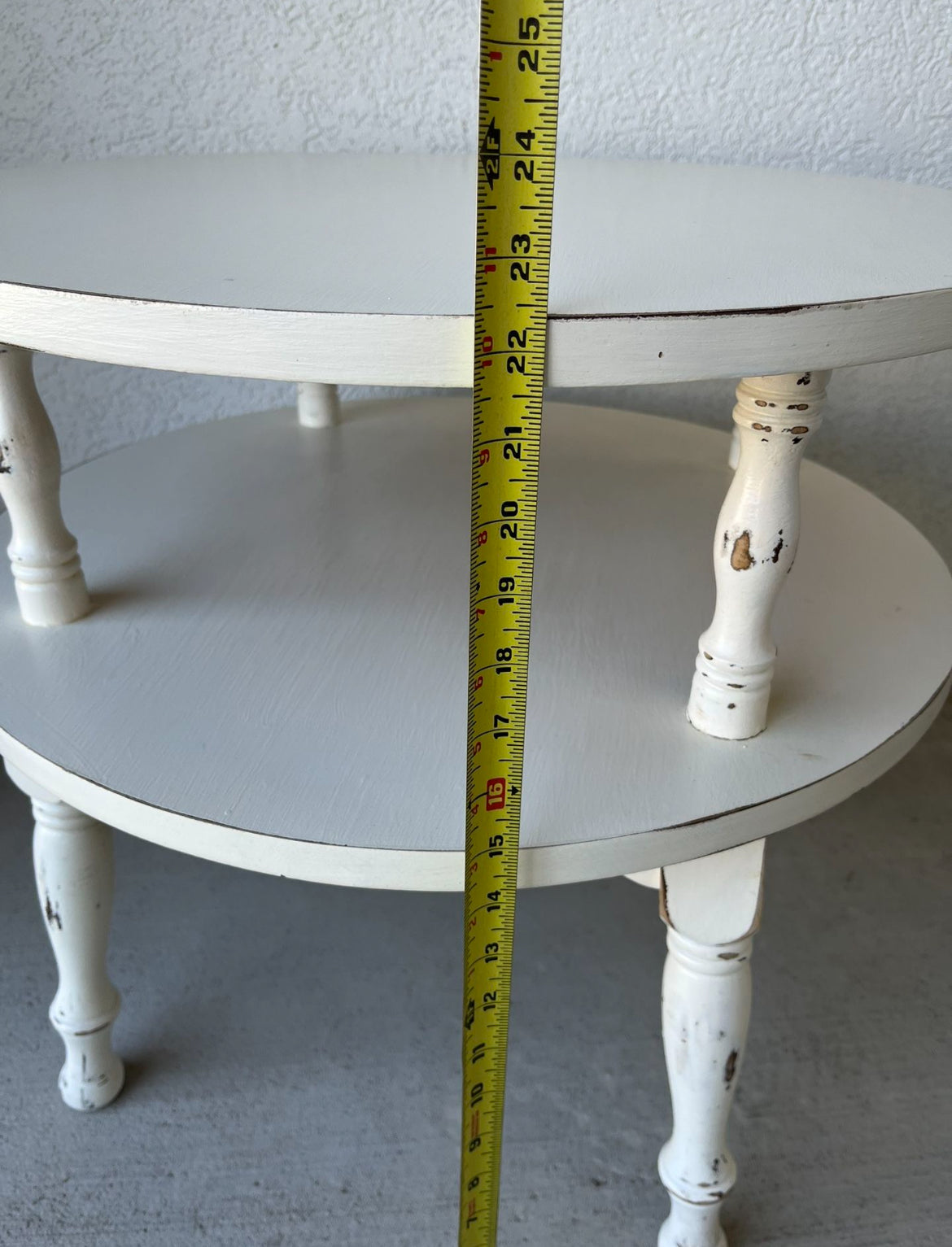 Farmhouse Two Tiered Table
