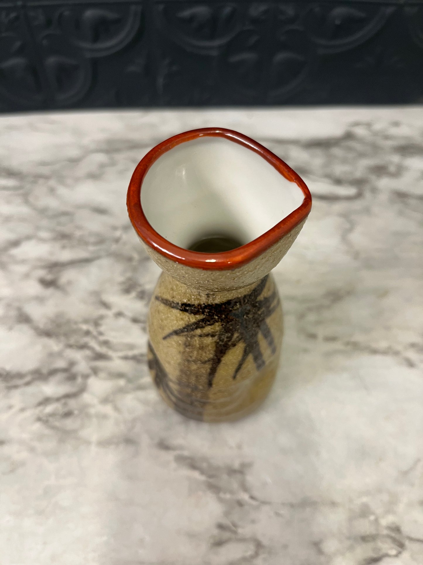 Japanese Ceramic Sake Bottle
