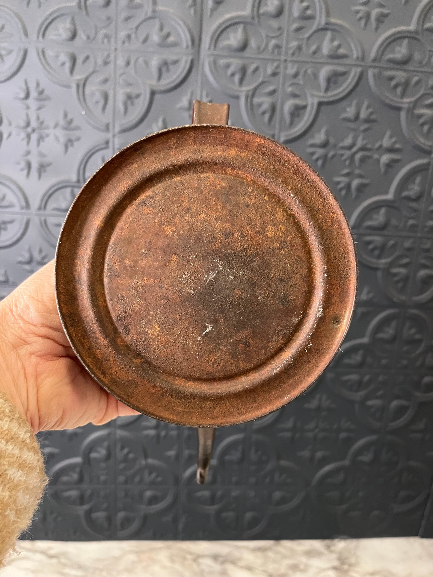 Vintage Copper Oil Can
