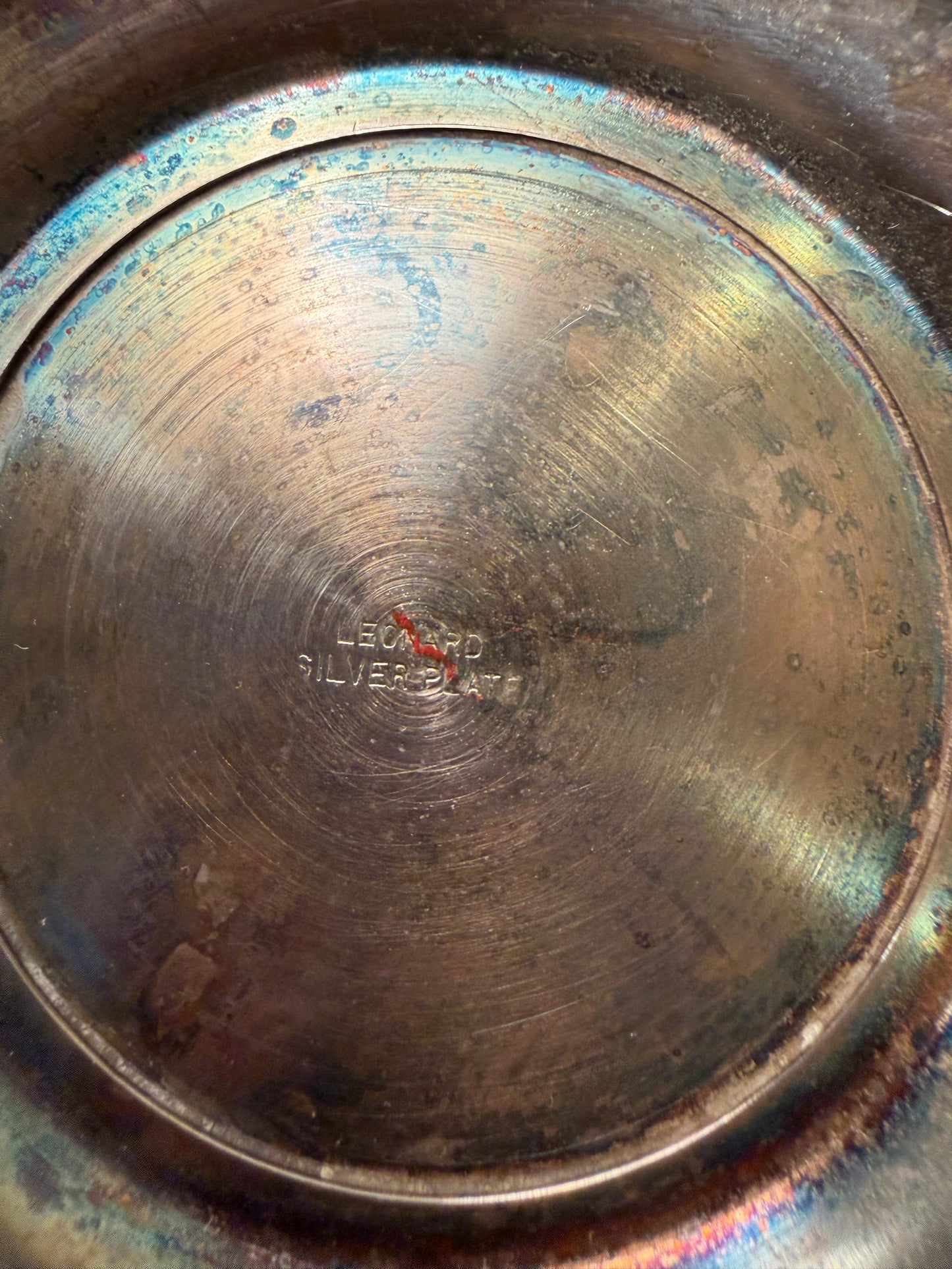 Silver Plated Lotus Dish