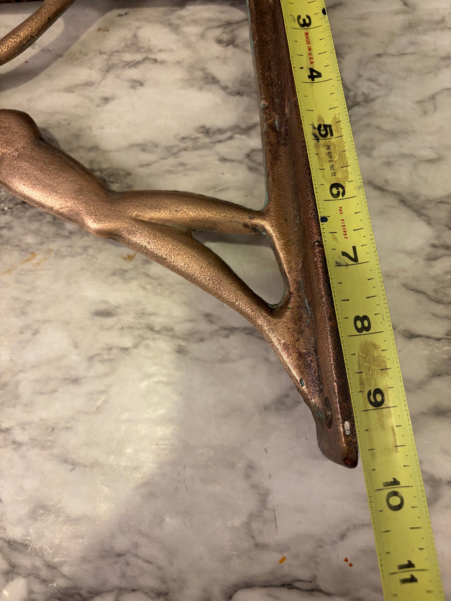 Antique Art Deco Nude Woman Bracket