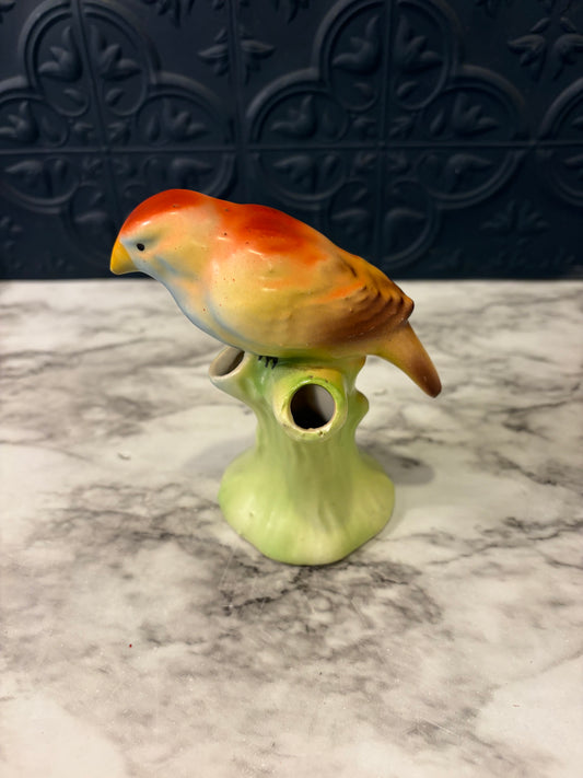 Vintage Bird Bud Vase