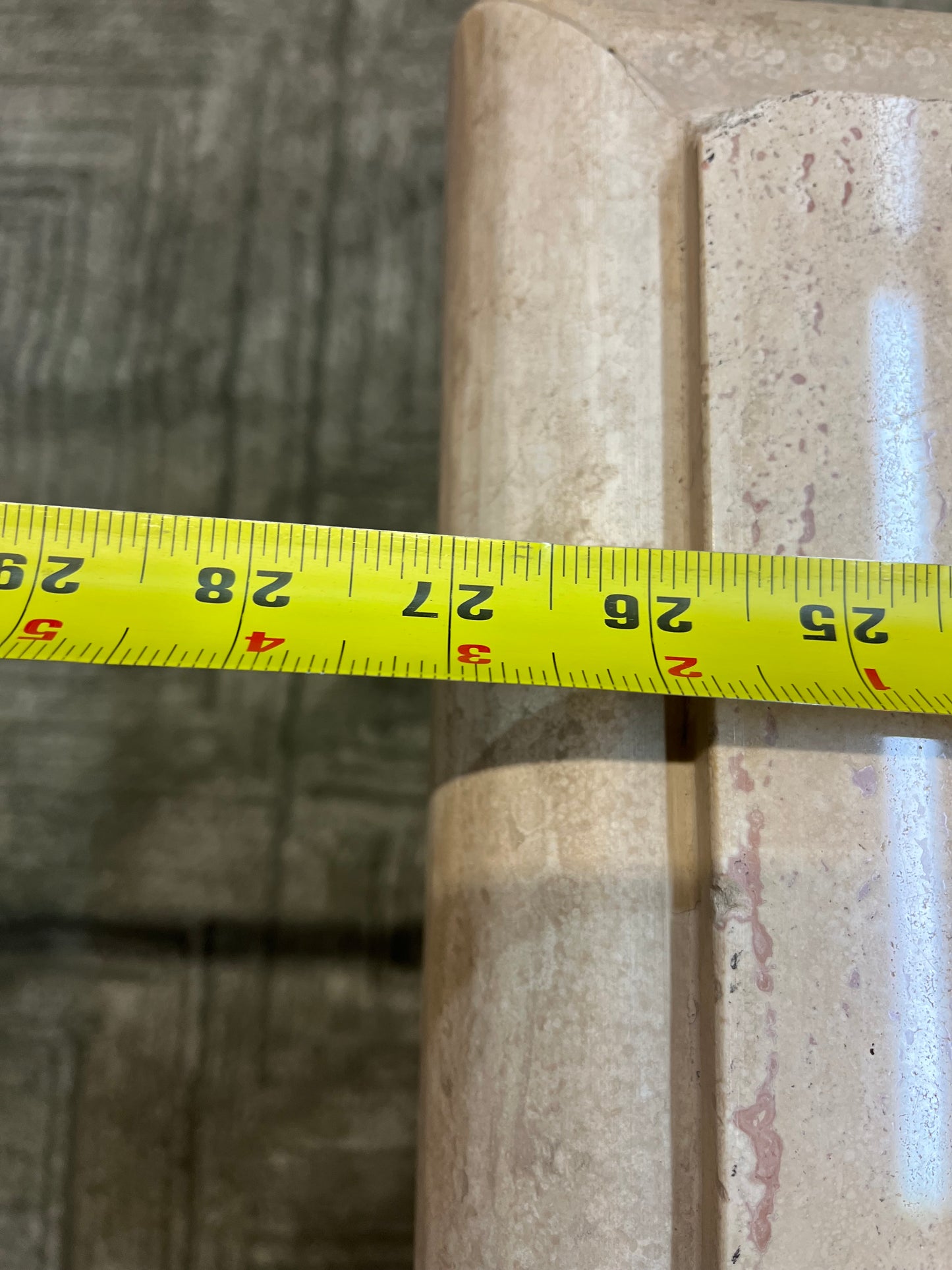 Travertine Square Coffee Table