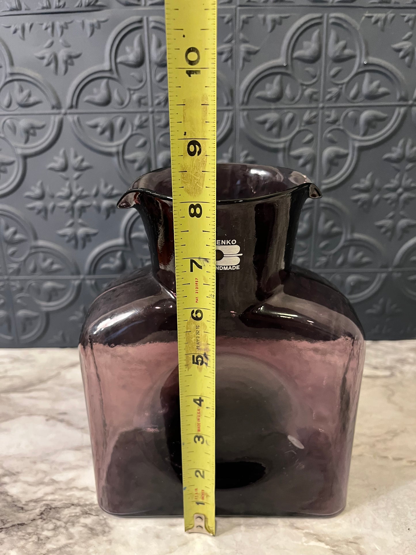 Blenko Amethyst pitcher