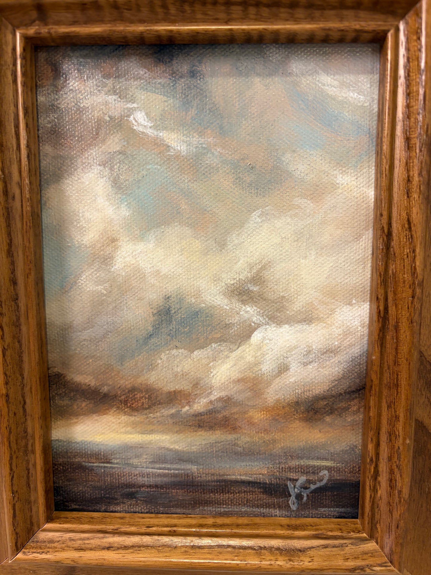 Carmel Cloudy Sky Original Painting by Jessie