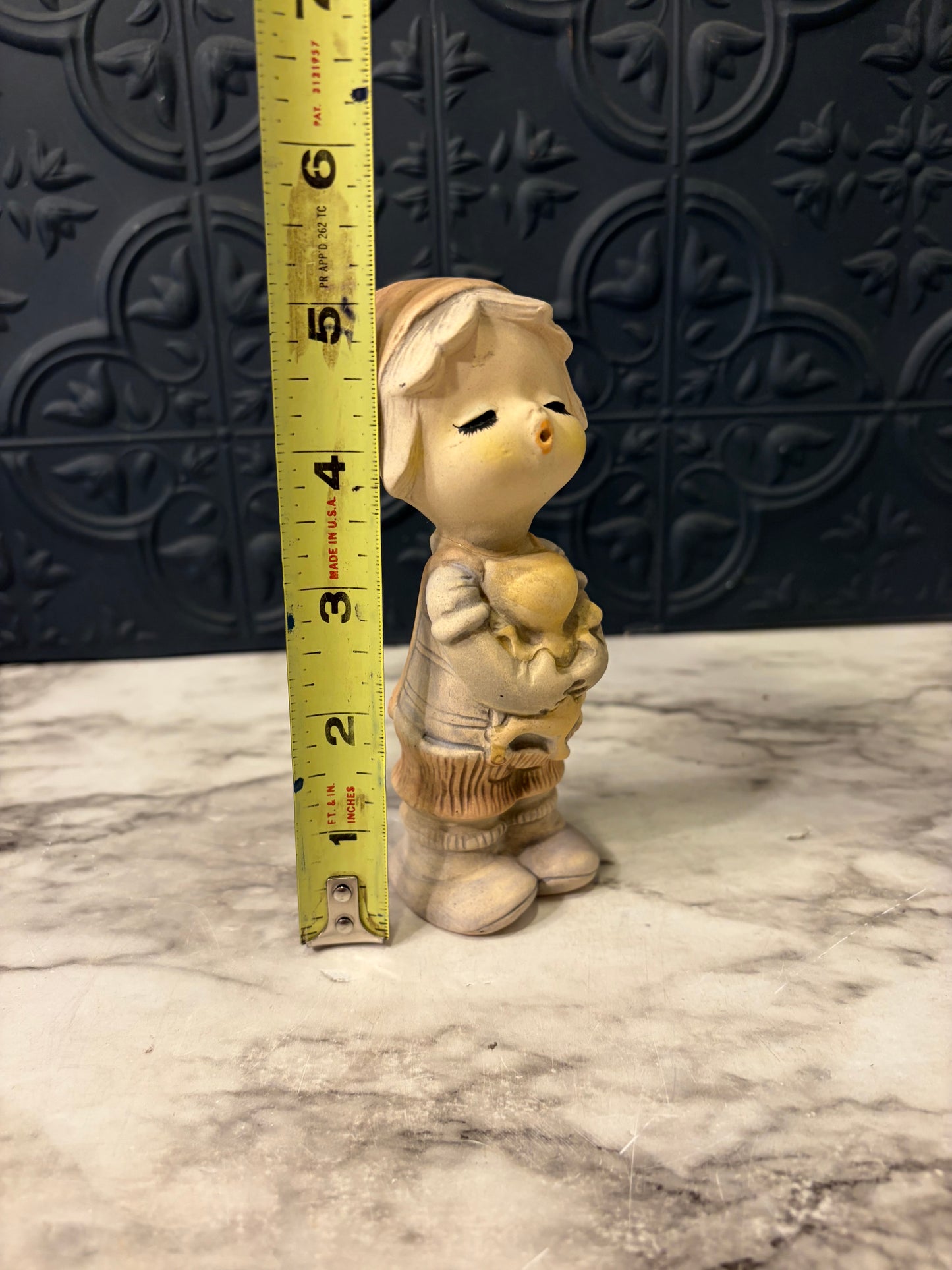 Vintage Dutch Kissing Boy Figure