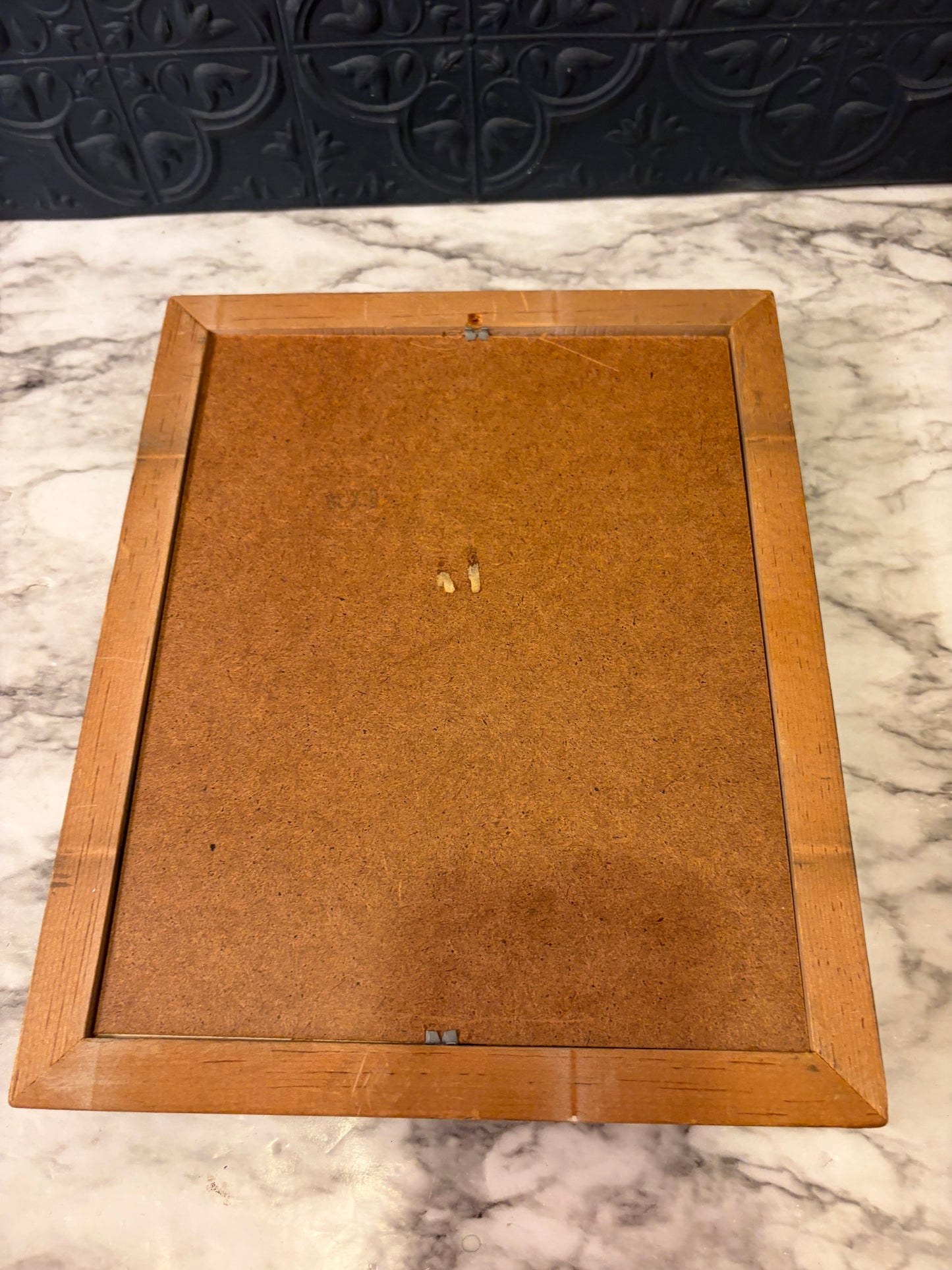 Rockwell's Tea for Two Print in Deep Frame