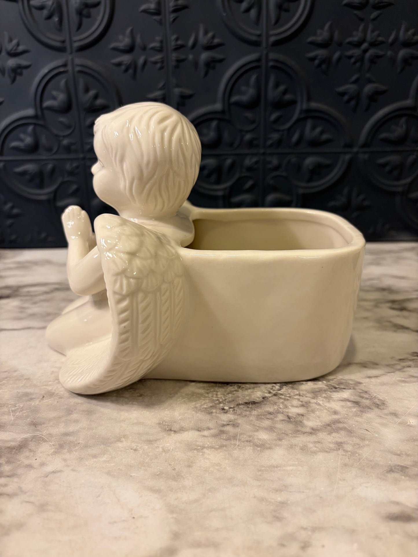 Praying Angel Cherub Planter