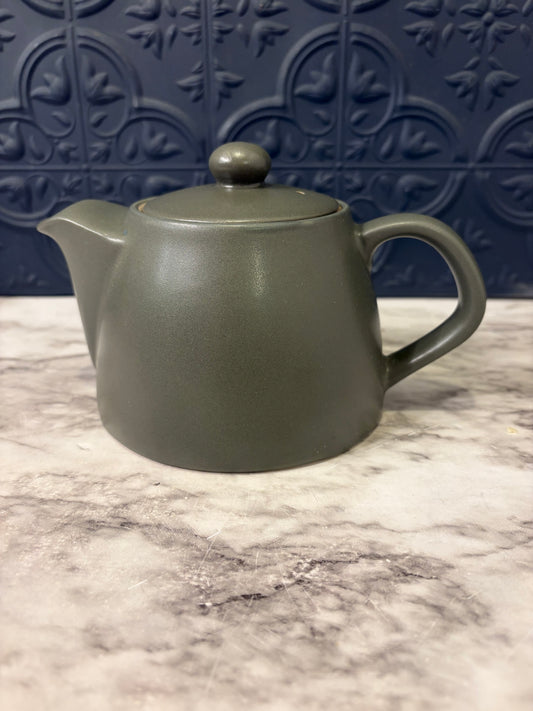 Small Greenish Gray Teapot