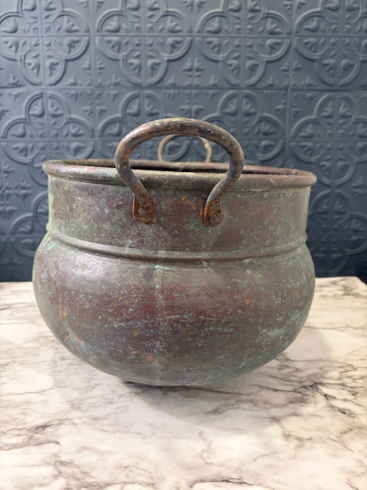 Copper Cache Pot