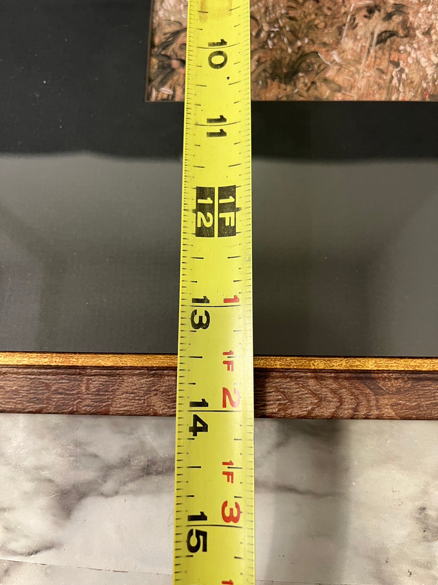 Landscape Print in thick dark mat