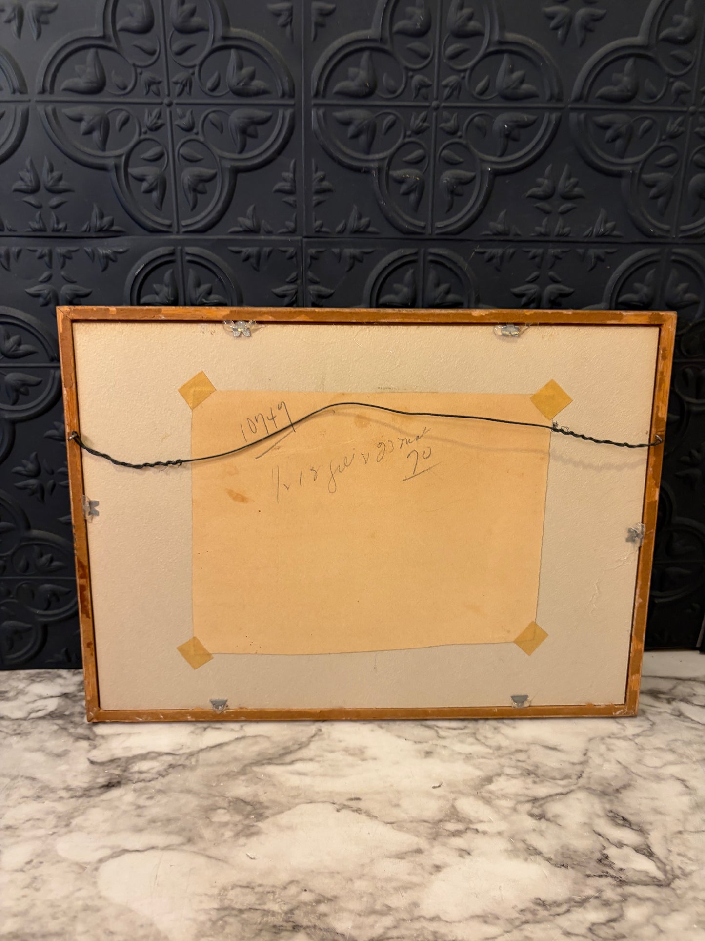 Watercolor Landscape Signed A. Power