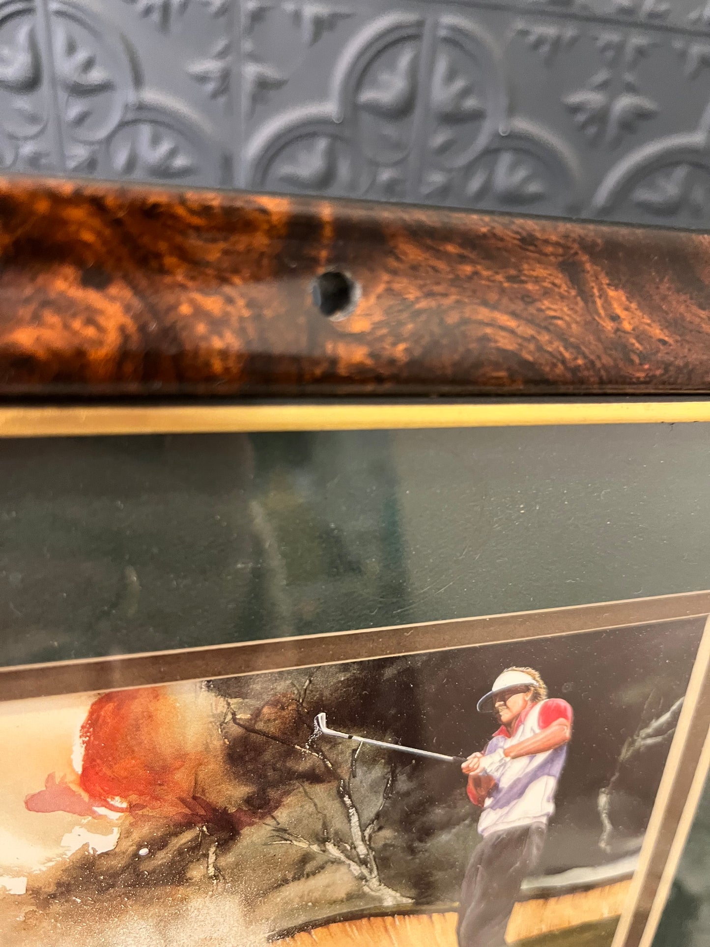 Framed Golf Print