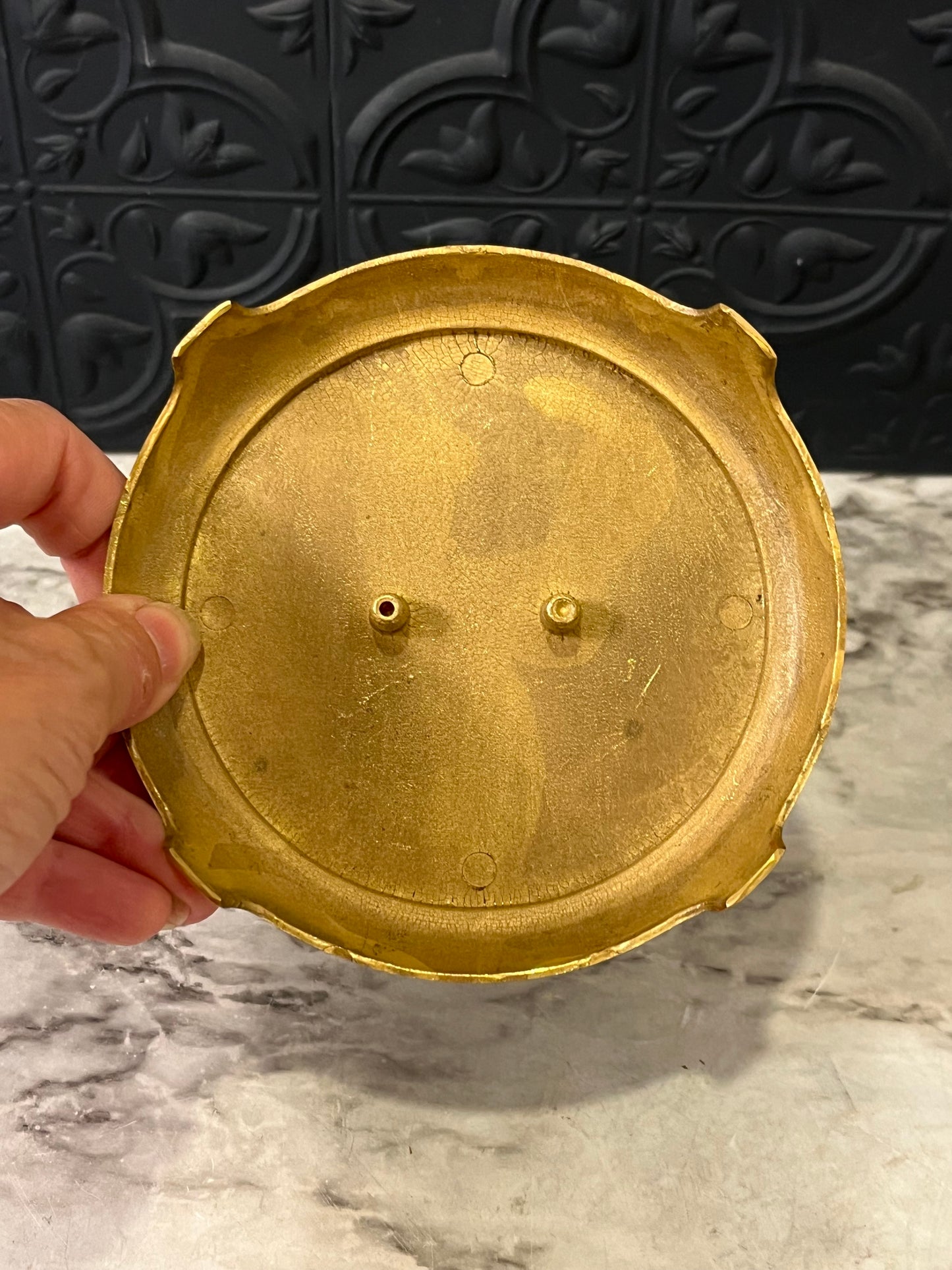Small Brass Riser