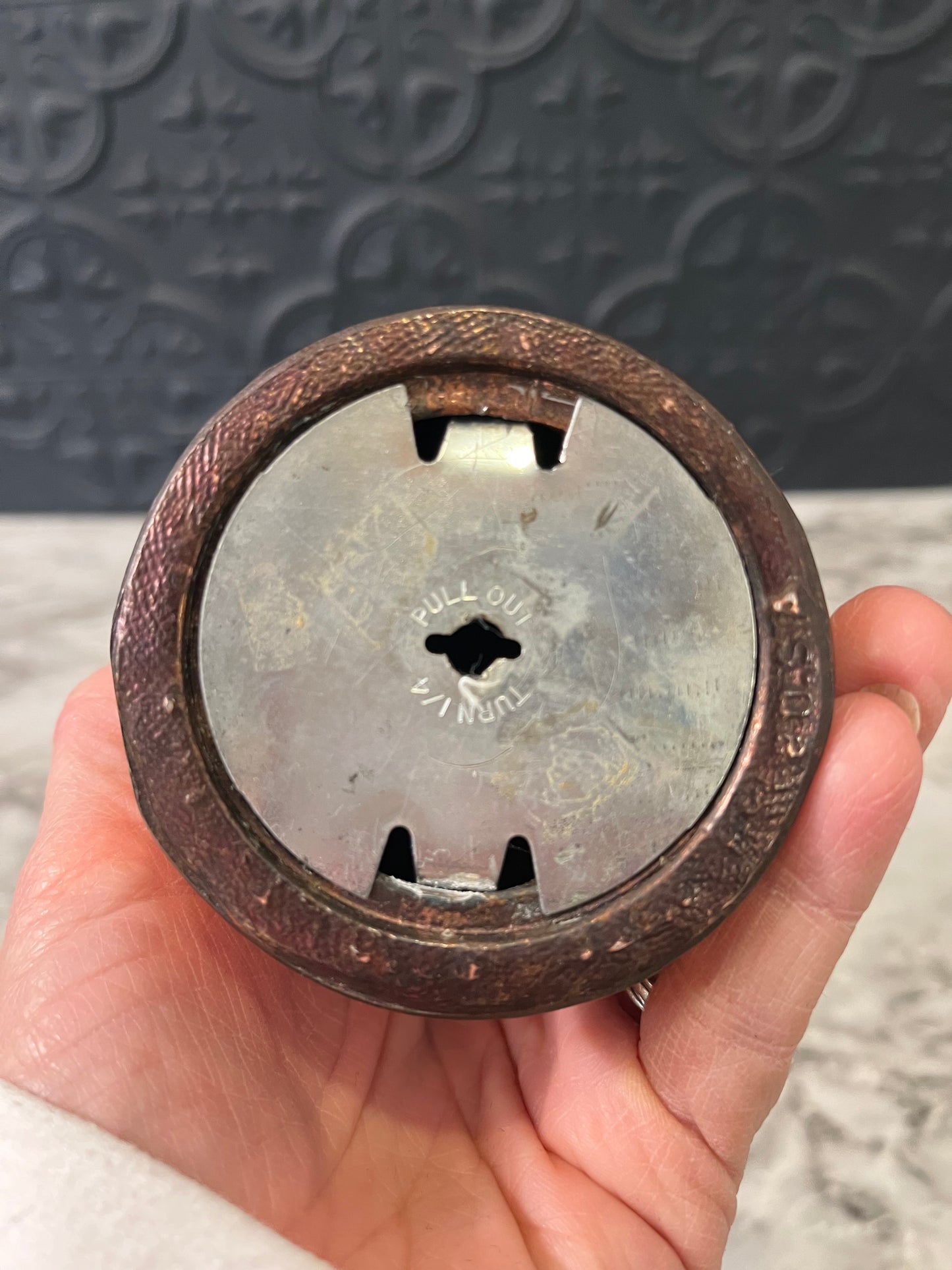 Copper Finish Pig Family Bank