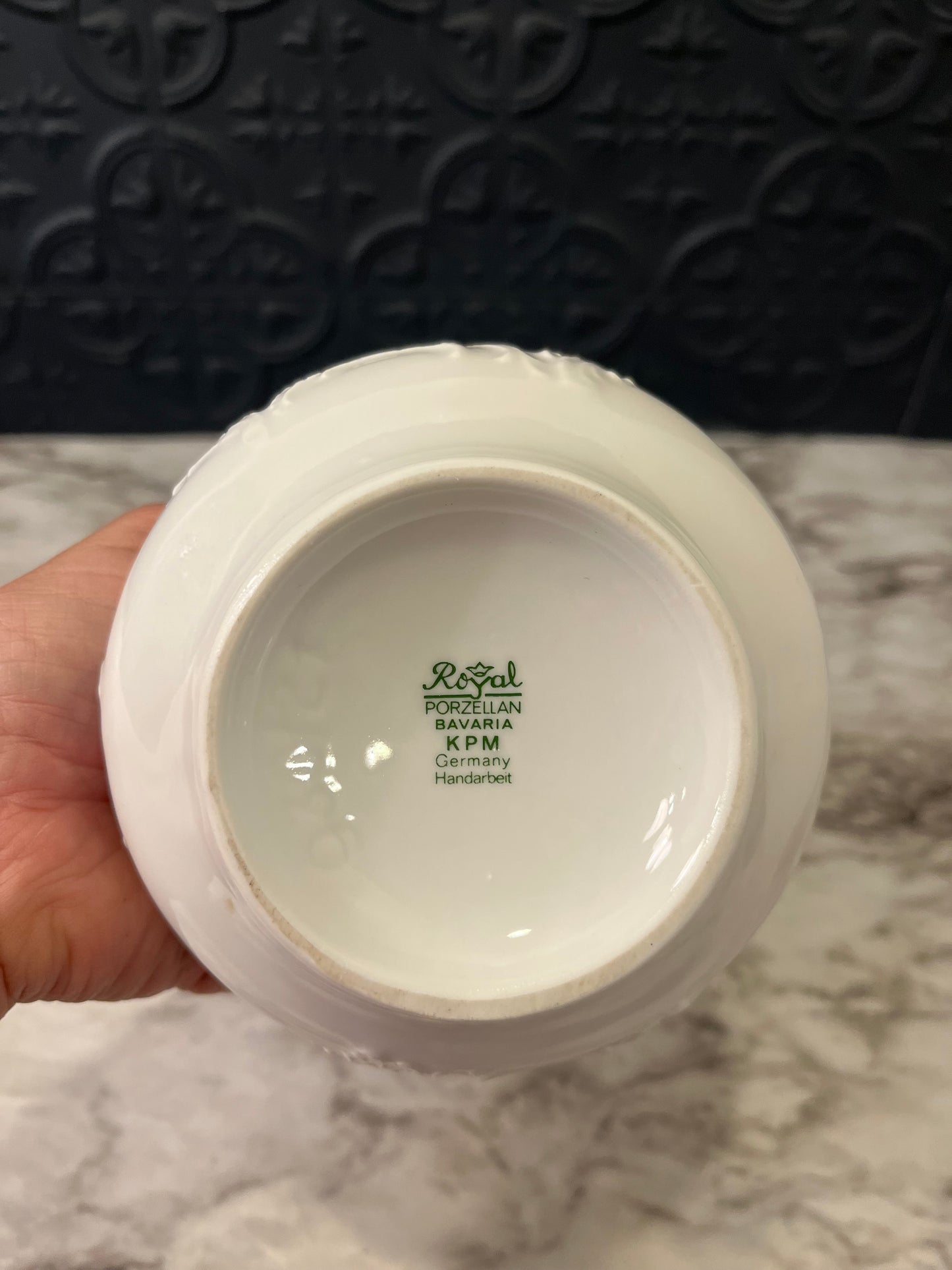 Bavarian White Pitcher/vase