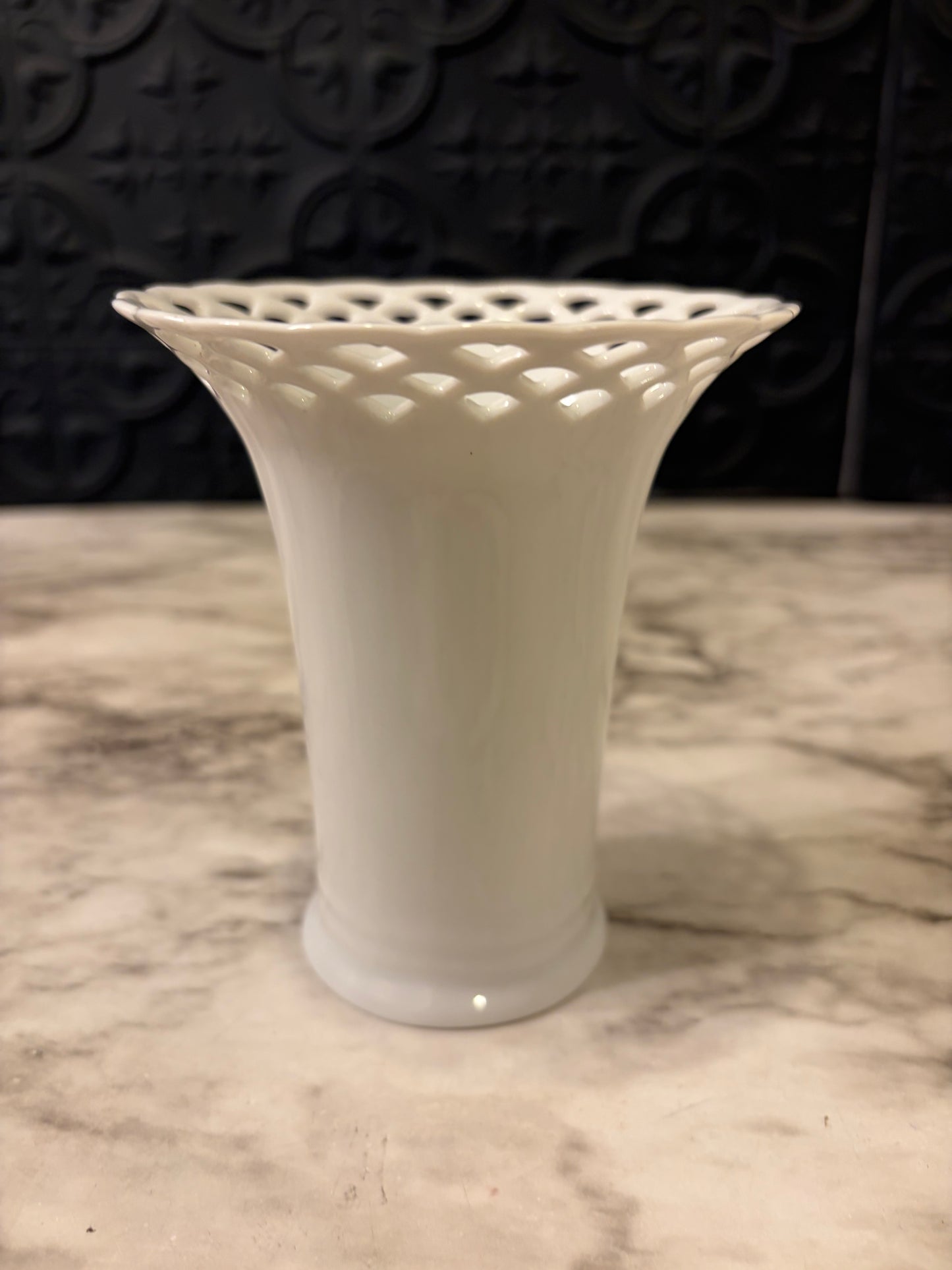 Bridal Lace Porcelain Vase