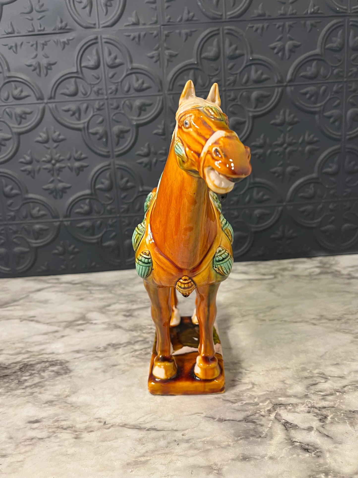 Chinese Tang War Horse Statue