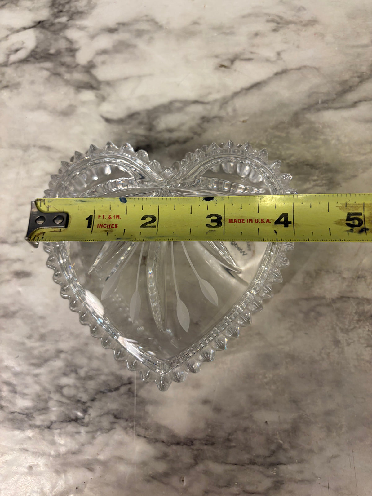 Wedgewood Crystal Heart Box