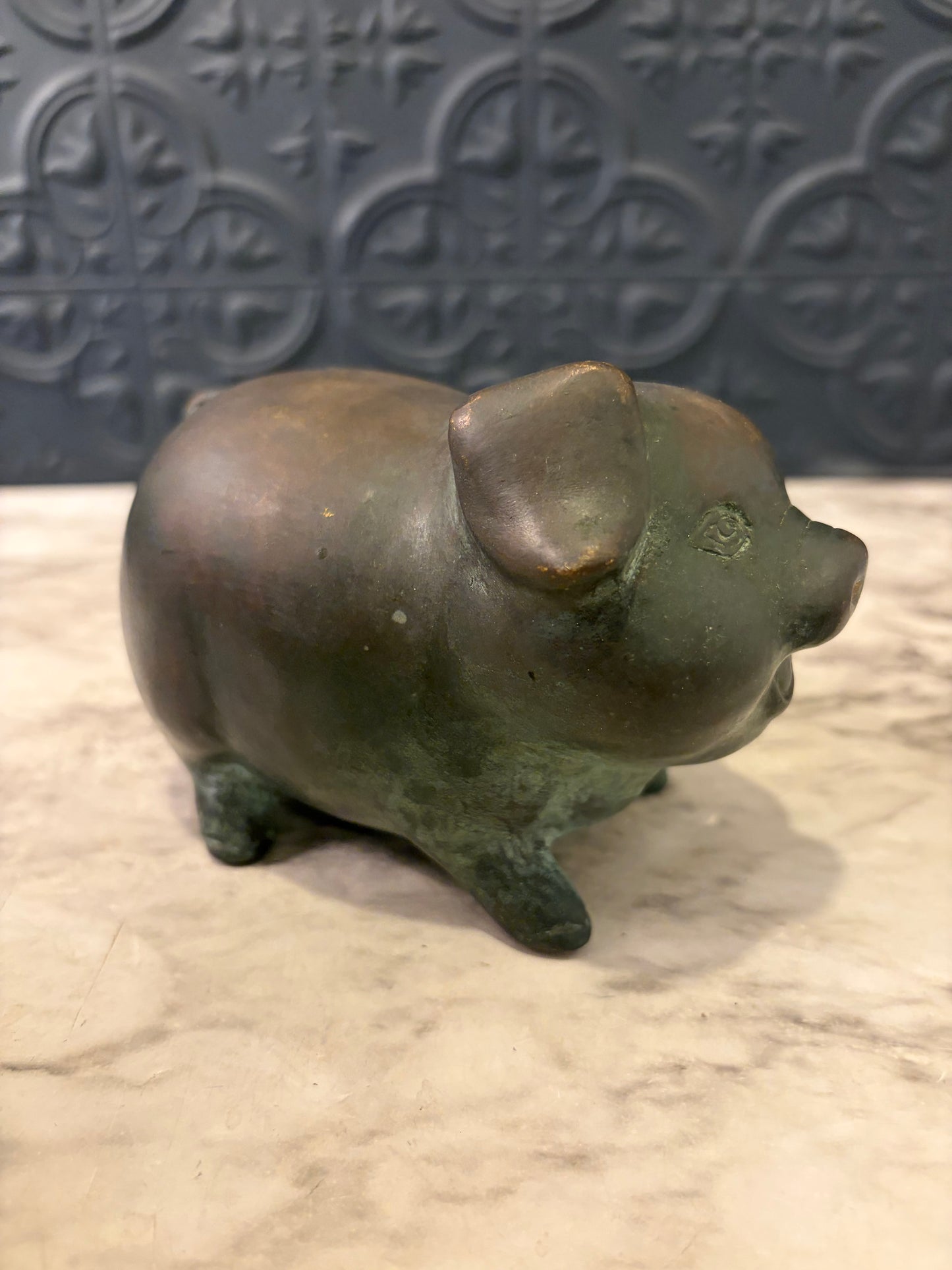 Heavy Metal Pig Possibly Brass