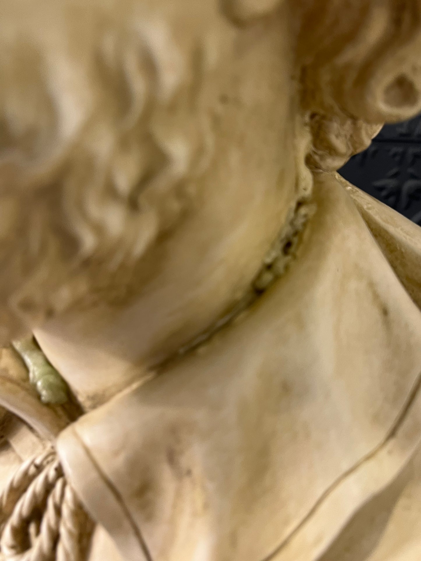 Large Resin Bust of Shakespeare AS IS