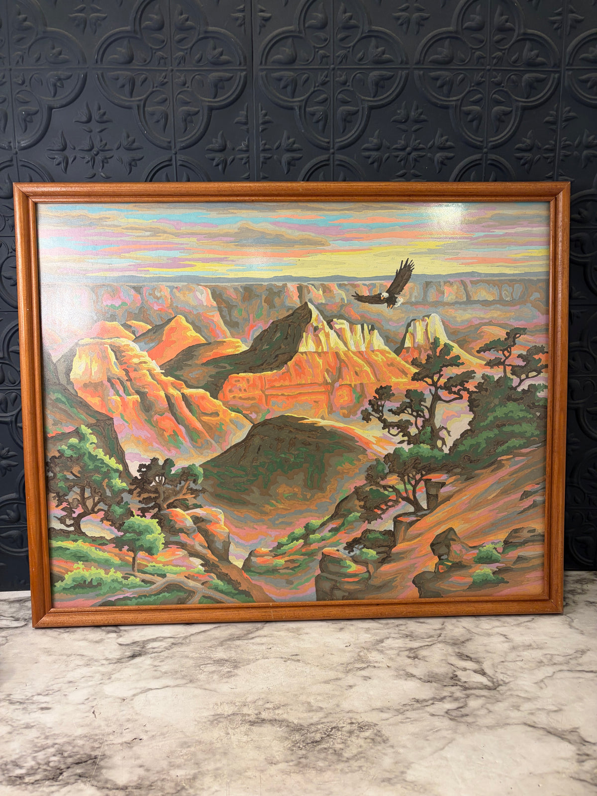 Paint by Numbers of Grand Canyon
