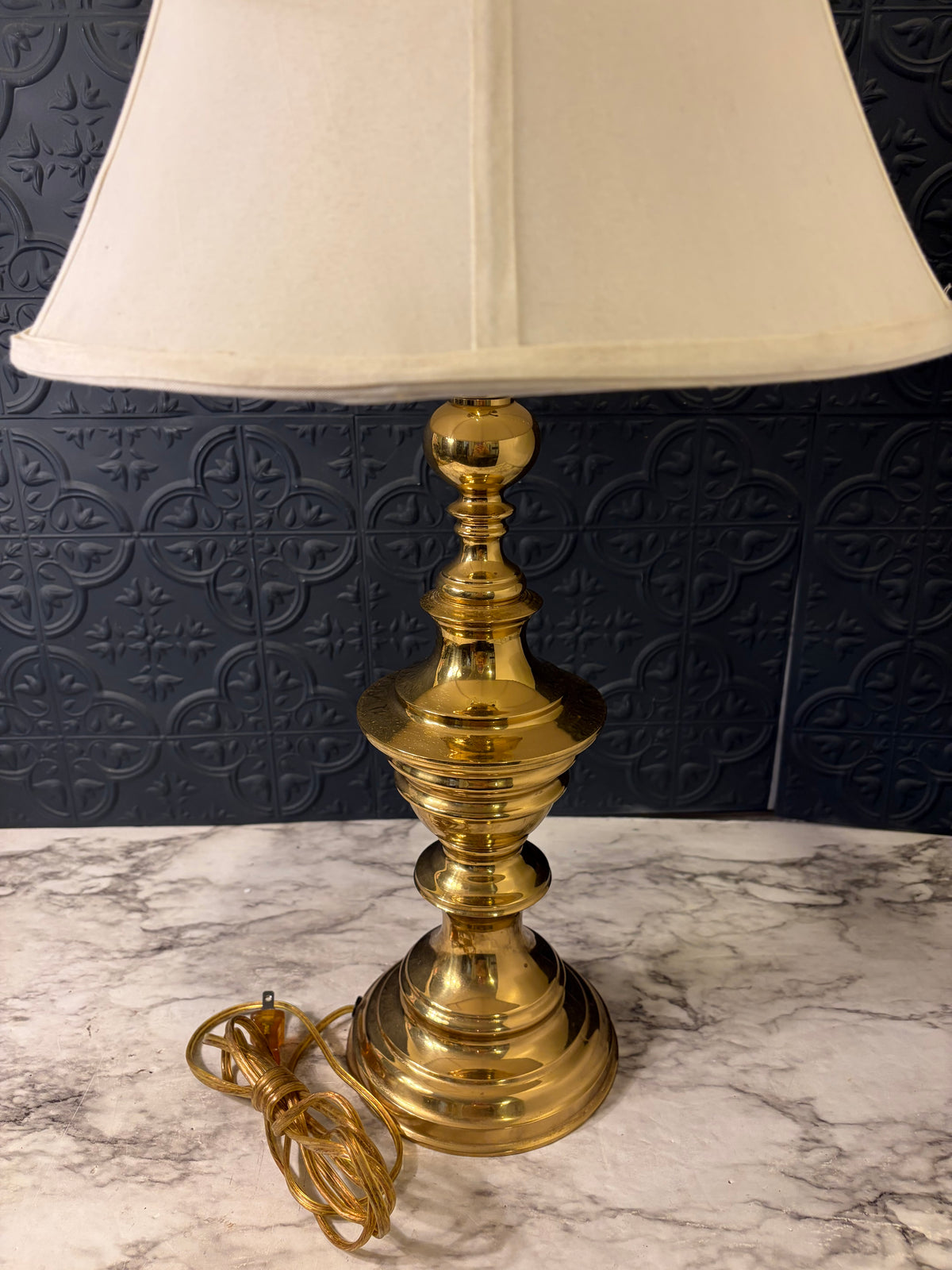 Brass Lamp 26" Tall