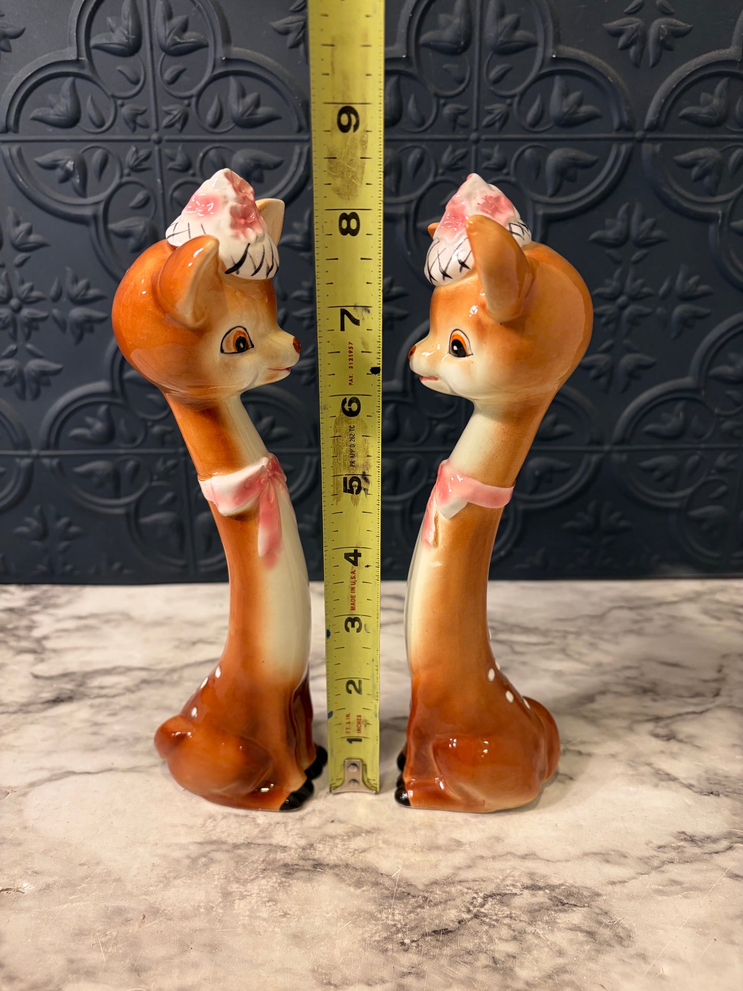 Napco Long Neck Bambi Salt and Pepper