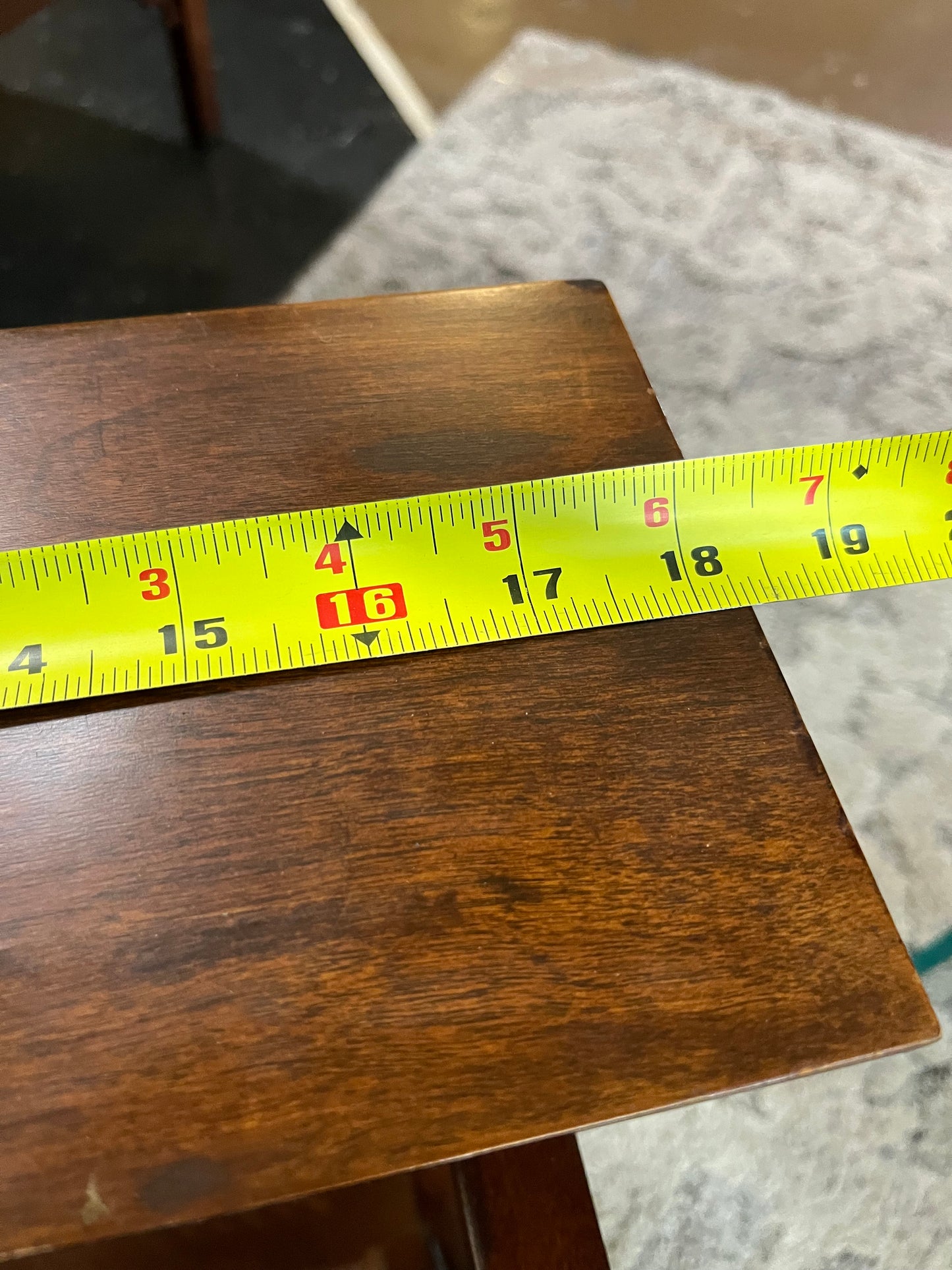 Wood and Cane Magazine Holder