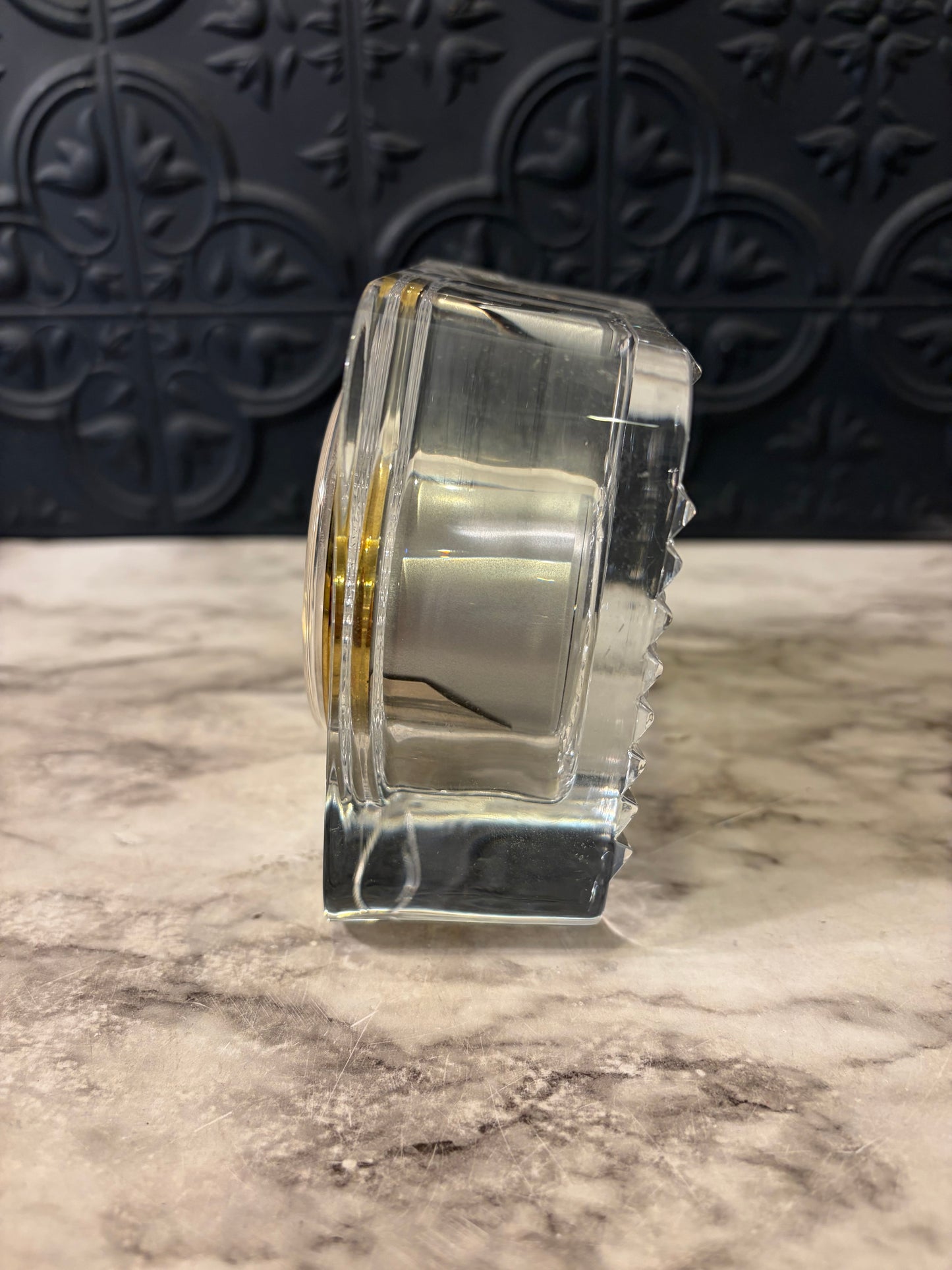 Stanger Crystal Table Clock