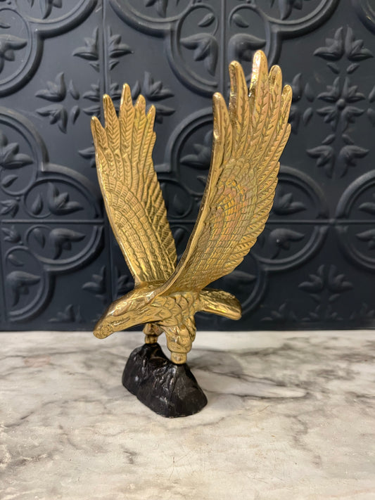 Brass Eagle Paperweight