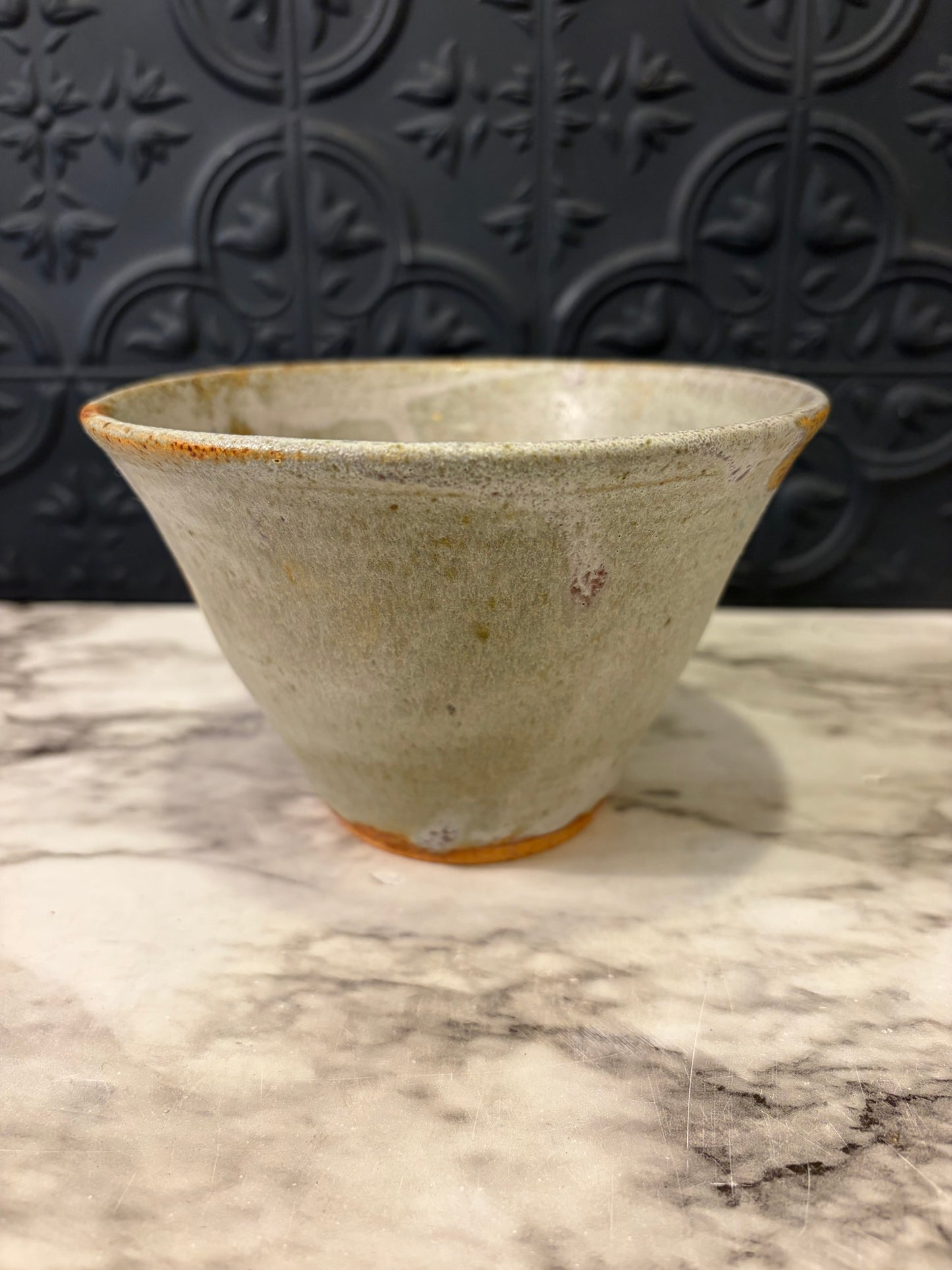 3.5" Grey Stoneware Bowl