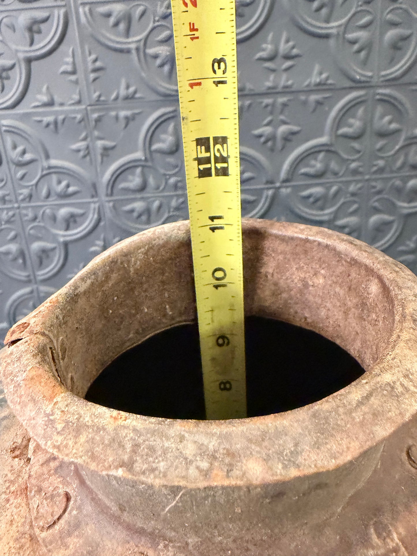 Round Metal Pot