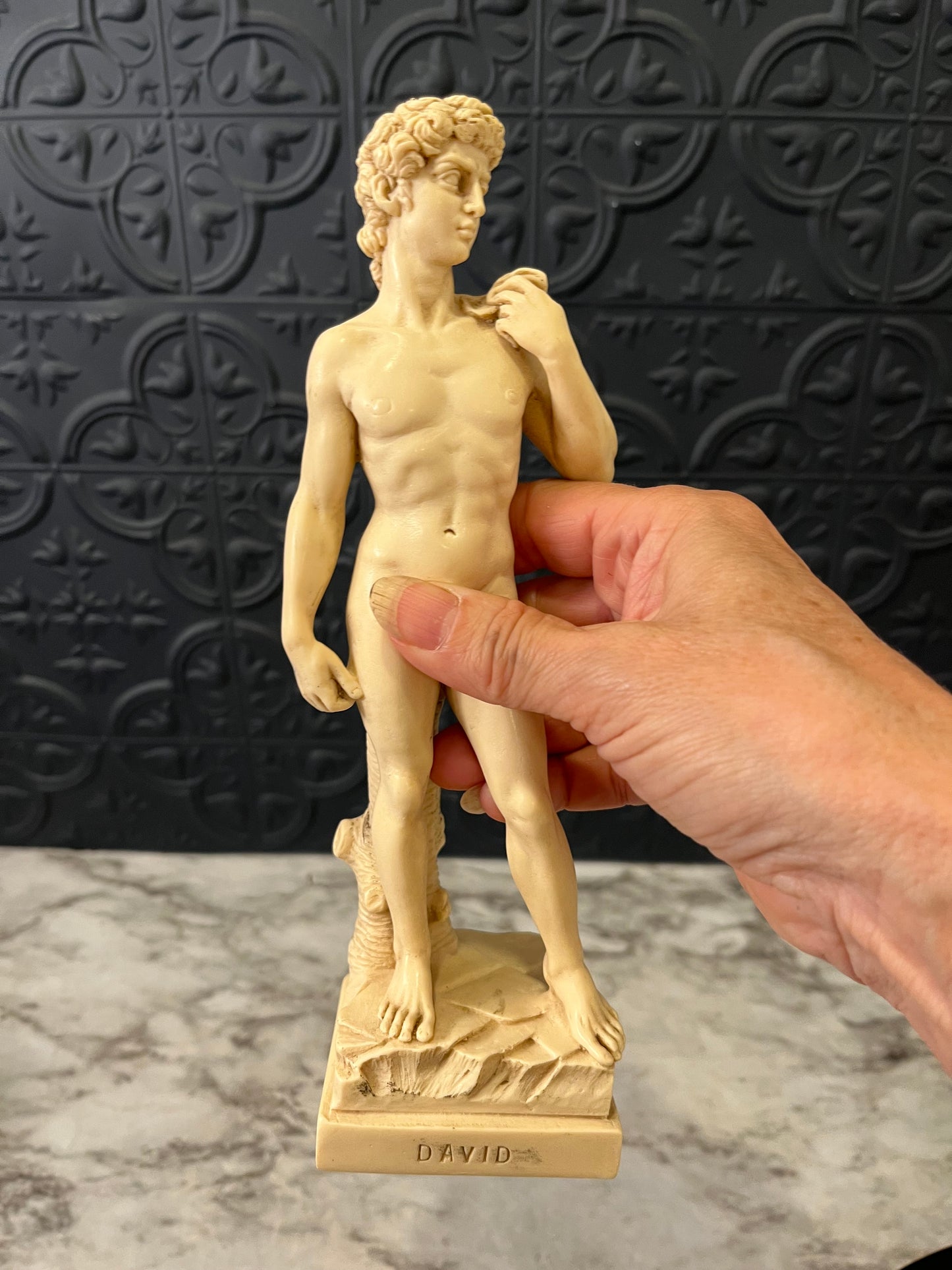 Italian Statue of David 9"