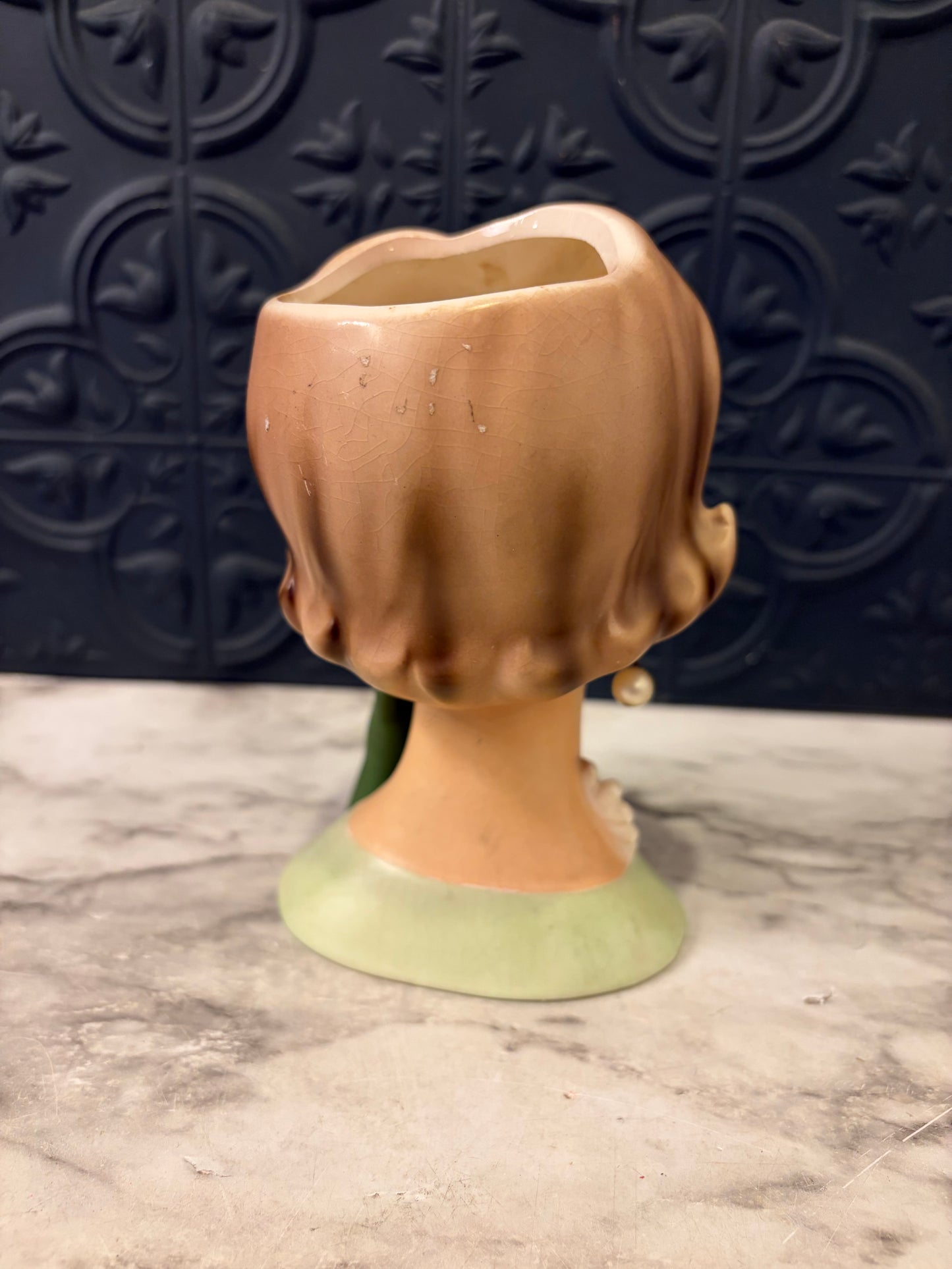 Napcoware Lady Head Vase Doris Day AS IS