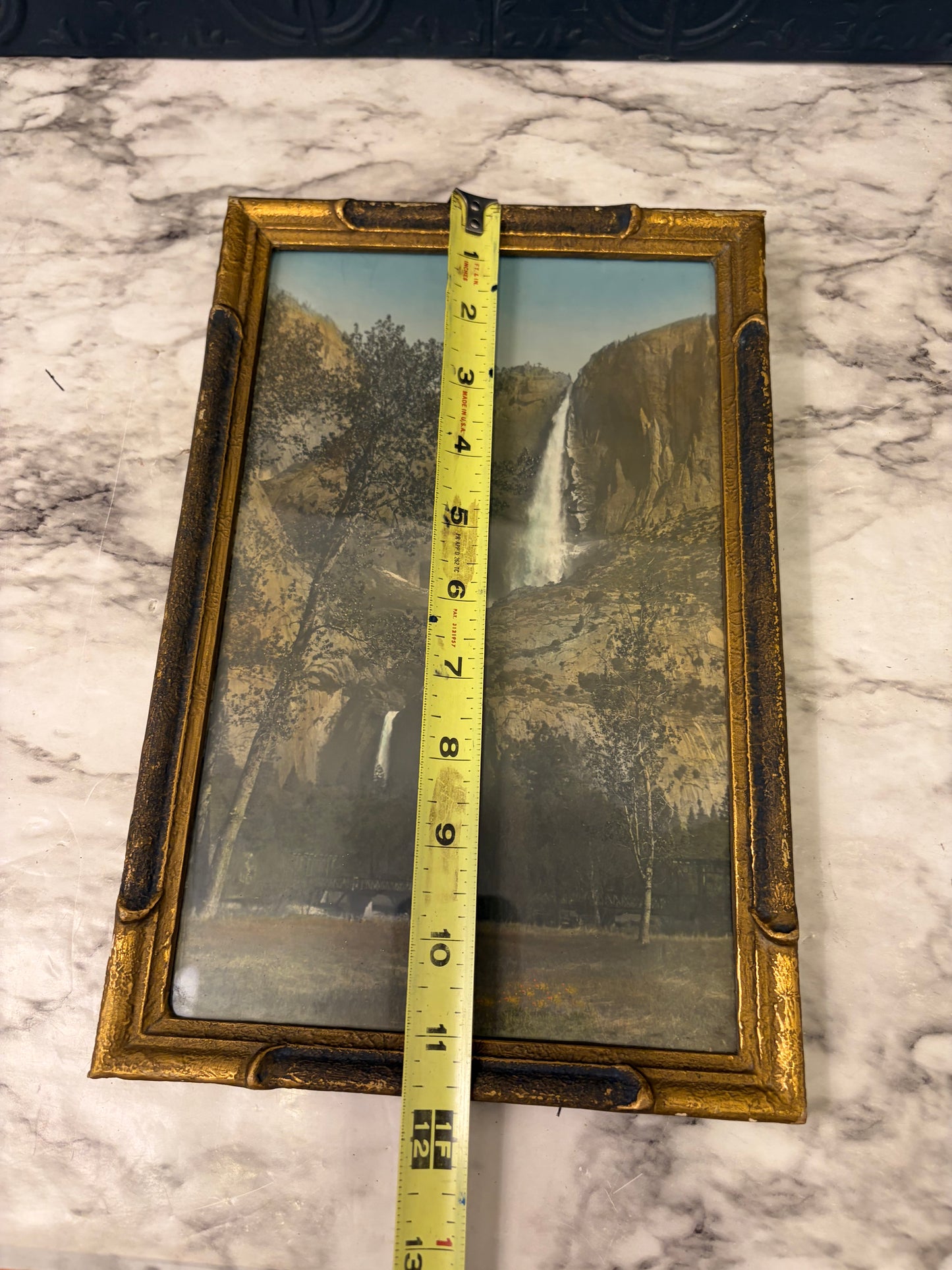 Framed Art of Yosemite Falls