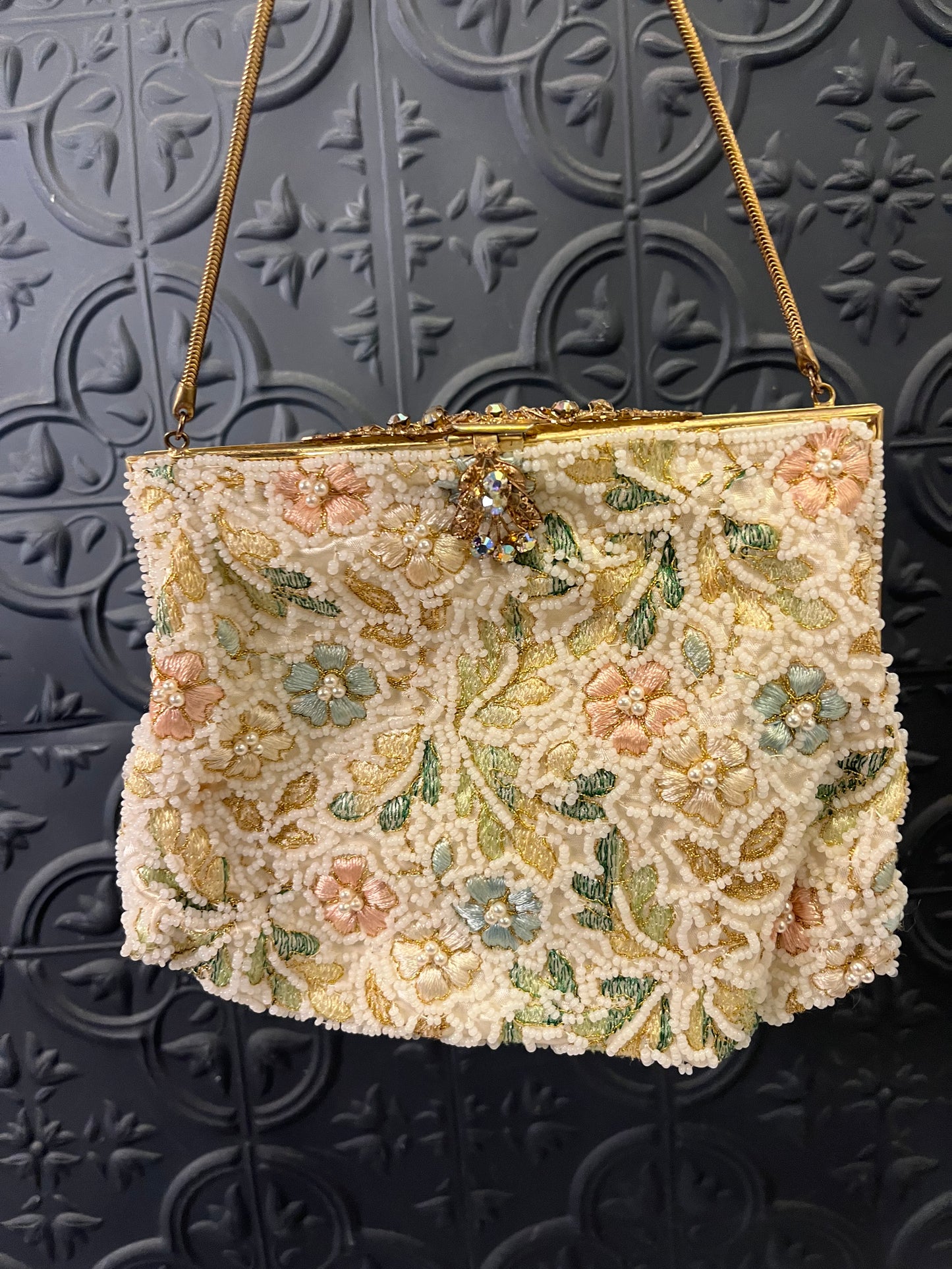 Delill Beaded Handbag