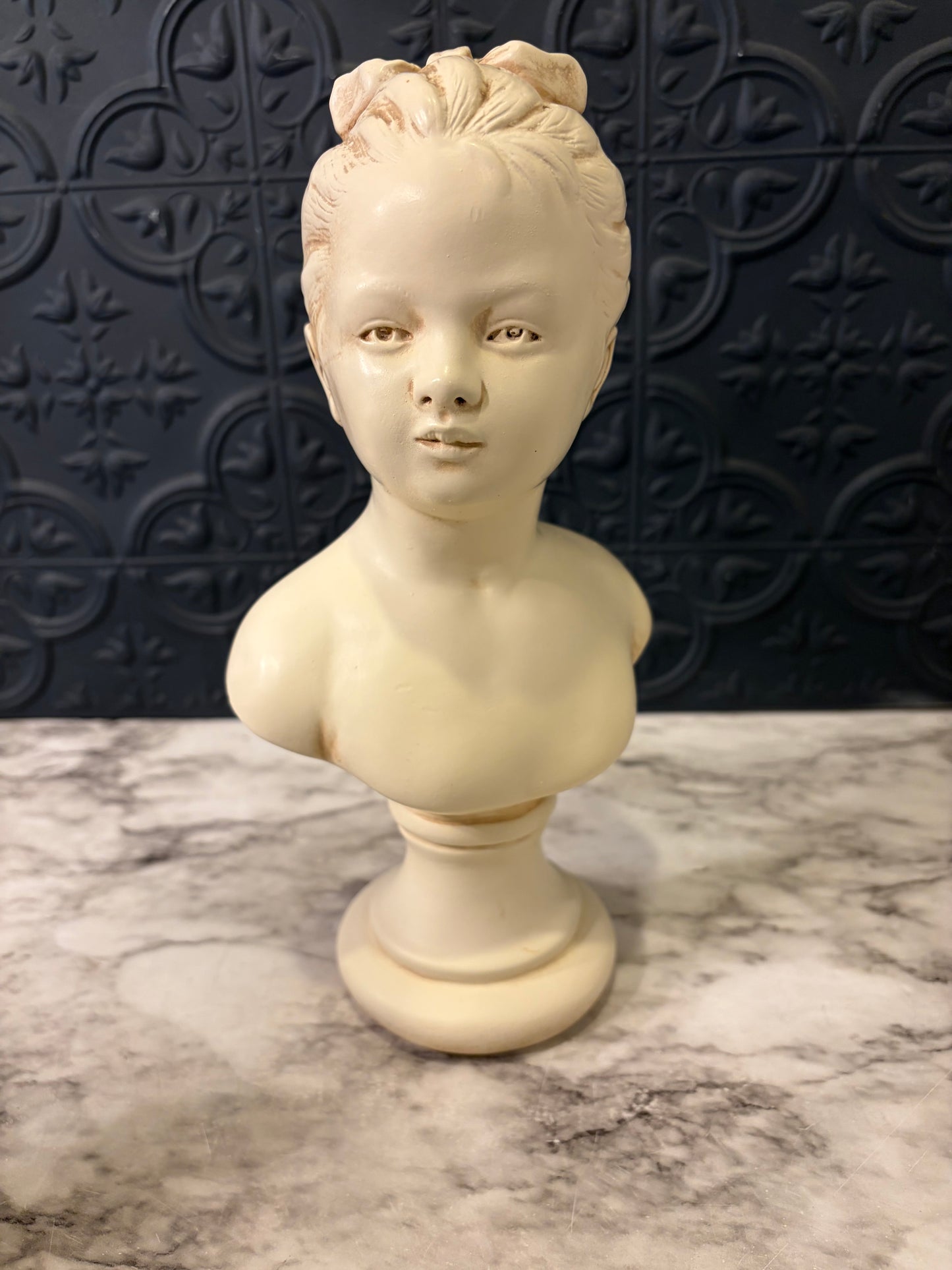 Alexander Backer Co Chalkware Girl Bust